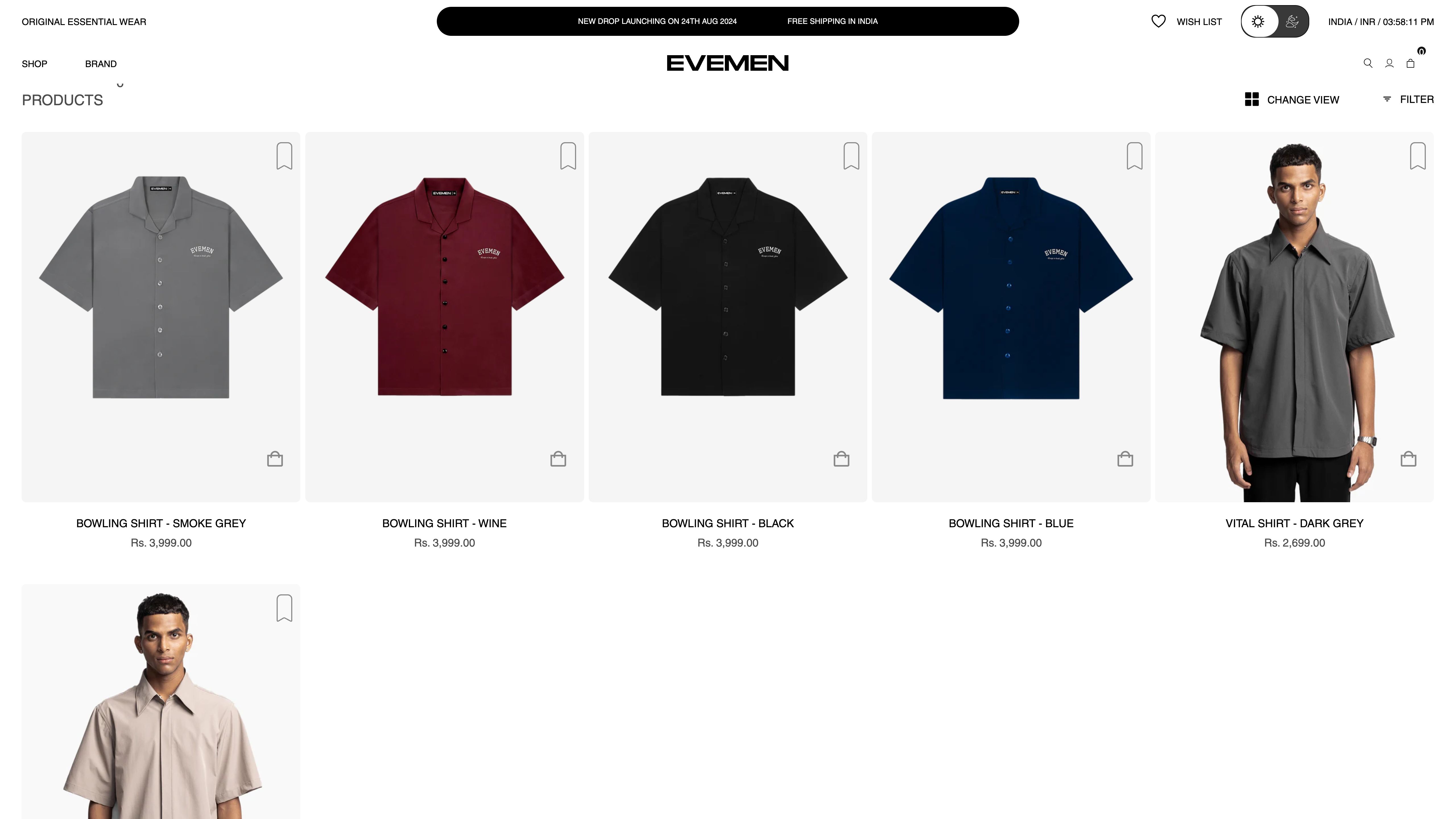 EVEMEN - CLASS CLOTHING BRAND screenshot 3