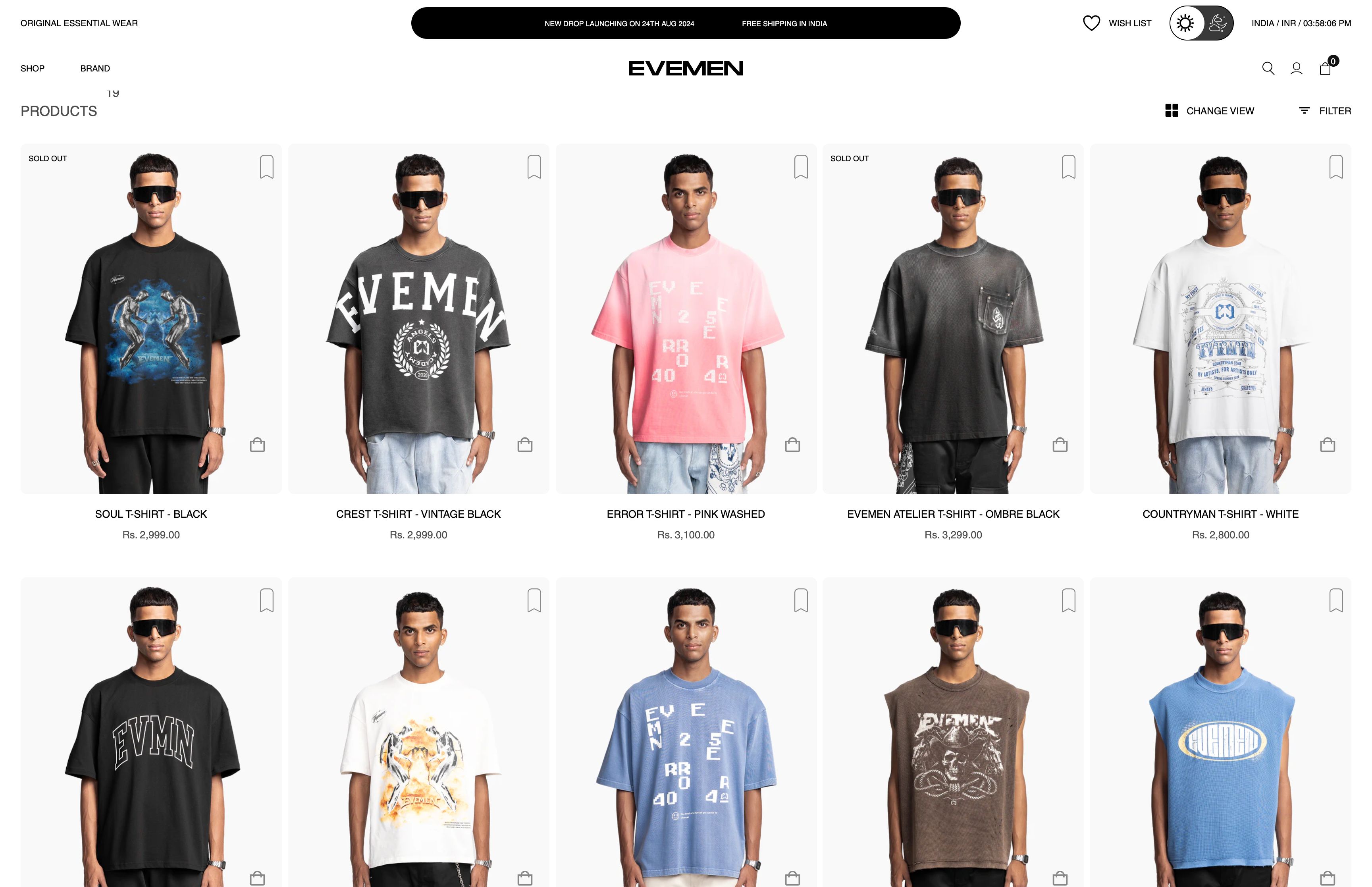 EVEMEN - CLASS CLOTHING BRAND screenshot 4