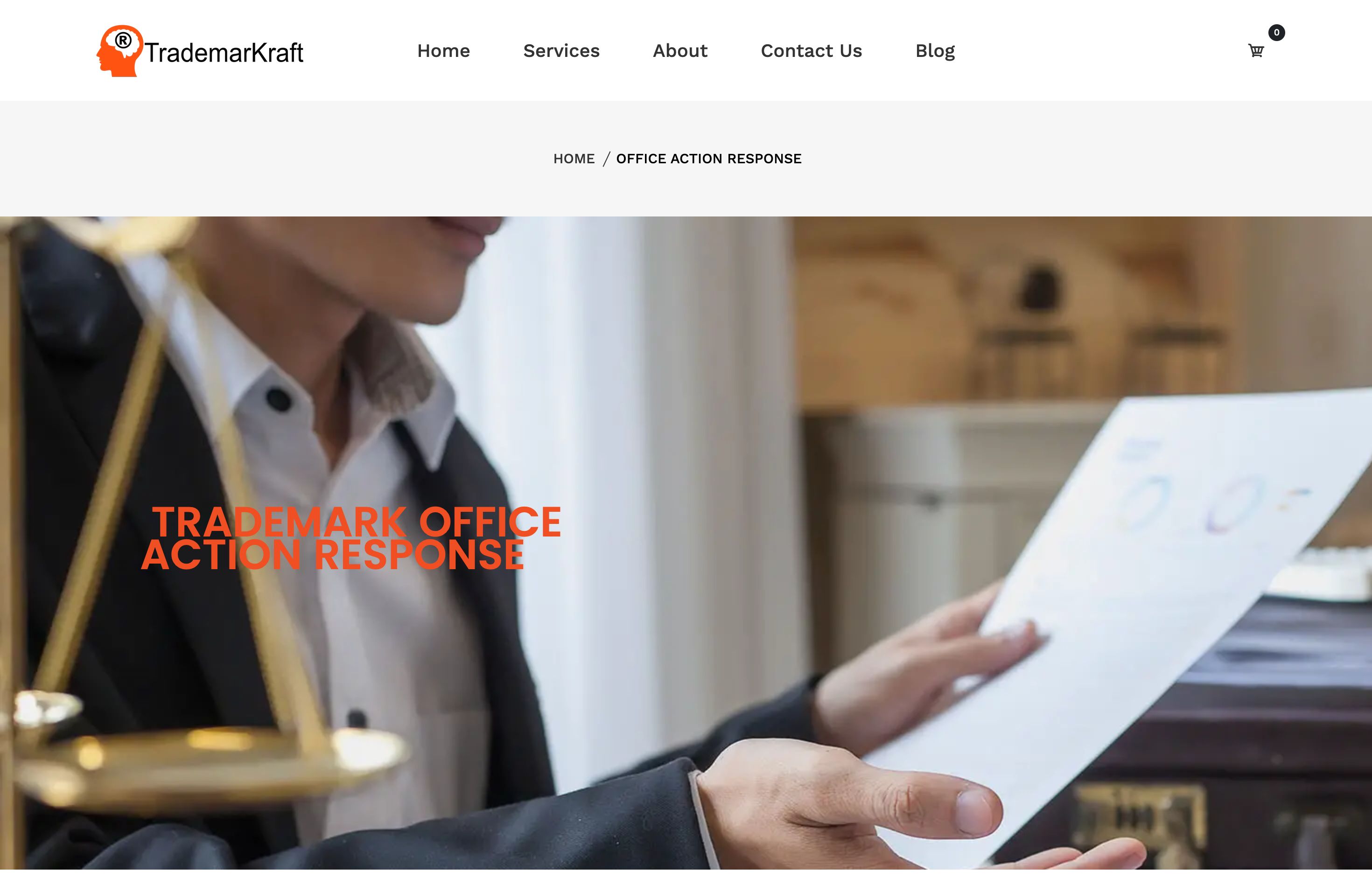 Transformative Shopify Site for US Trademark Registration Services screenshot