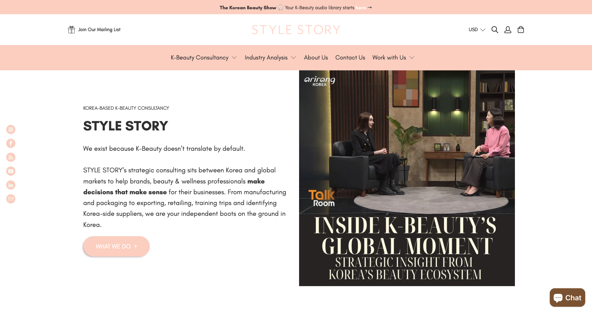 Stylestory Shopify Store development