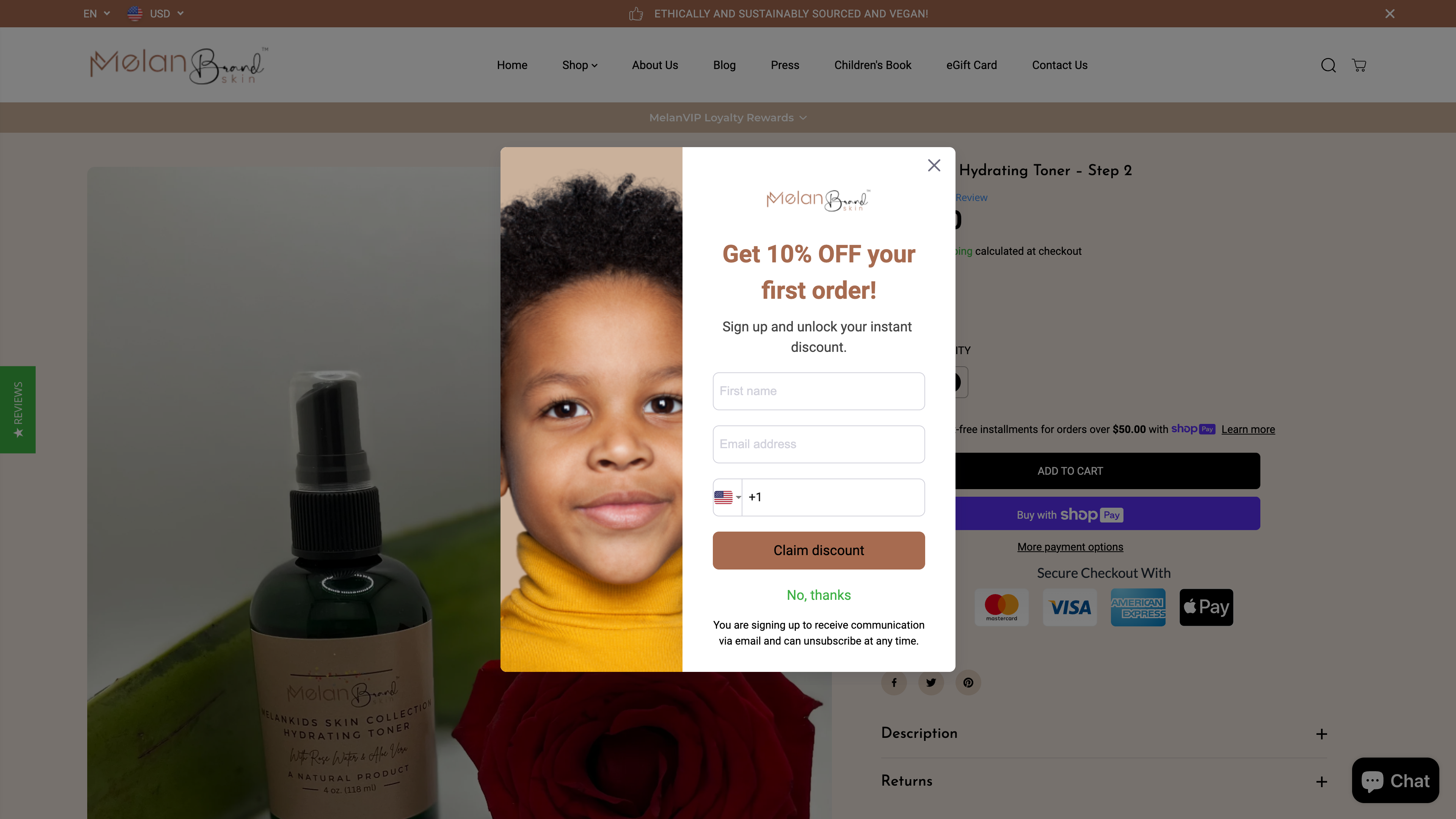 MelanBrand Skin, LLC screenshot 6