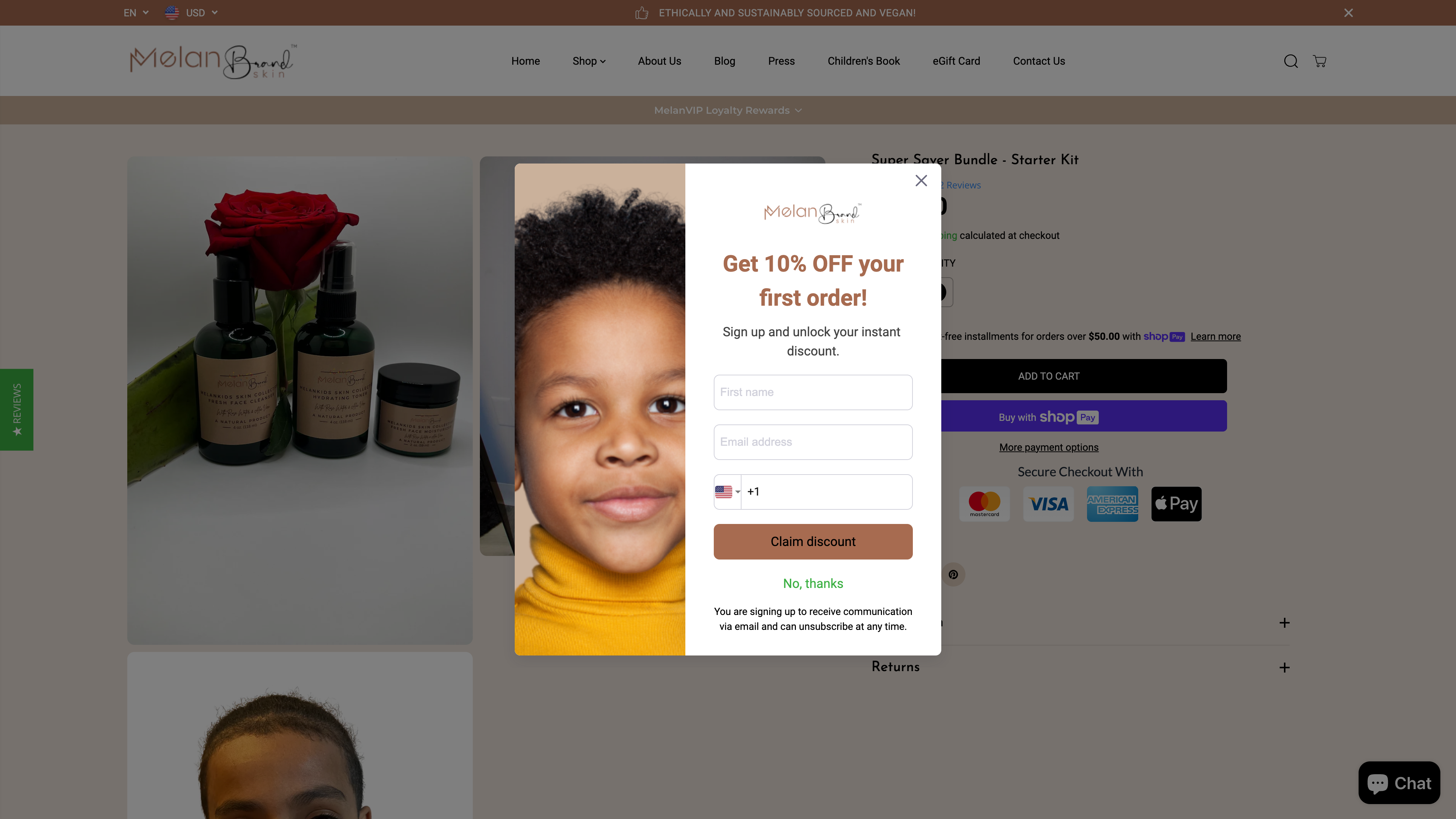 MelanBrand Skin, LLC screenshot 4