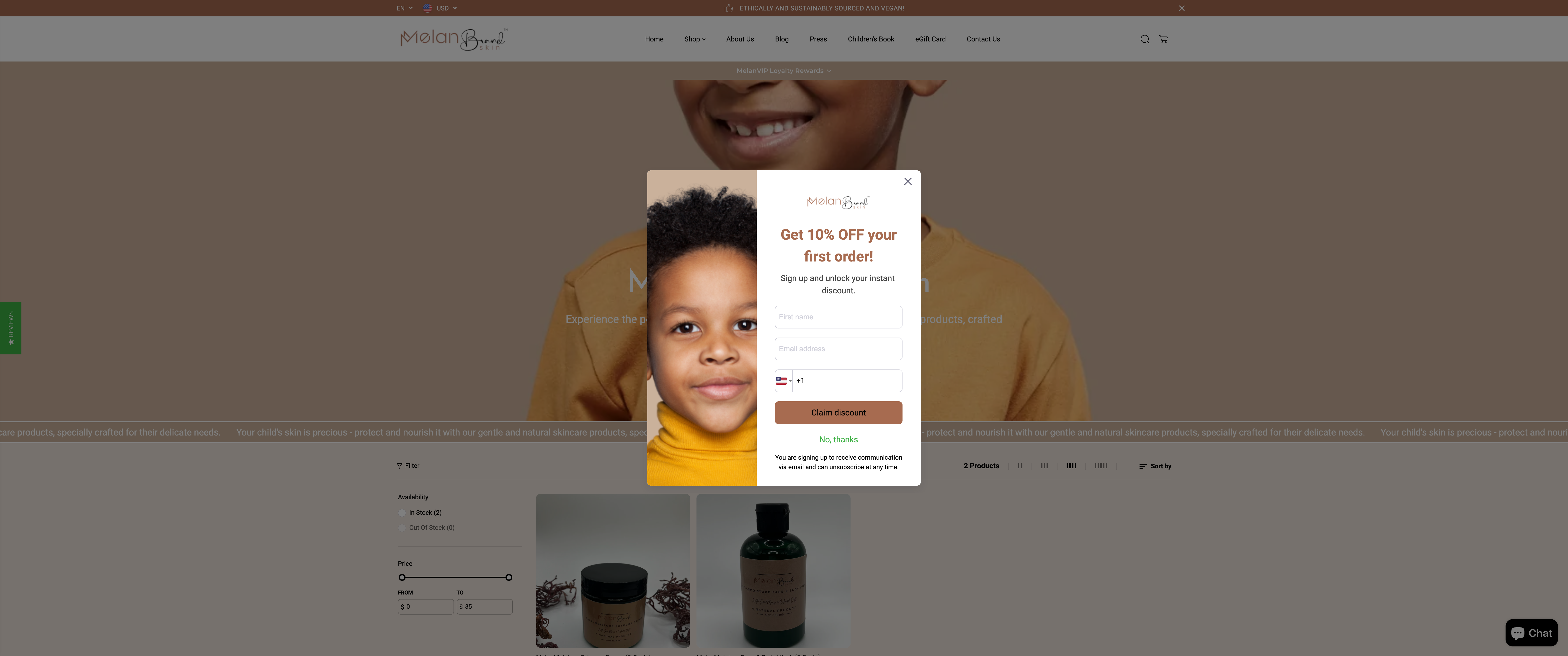 MelanBrand Skin, LLC screenshot 3