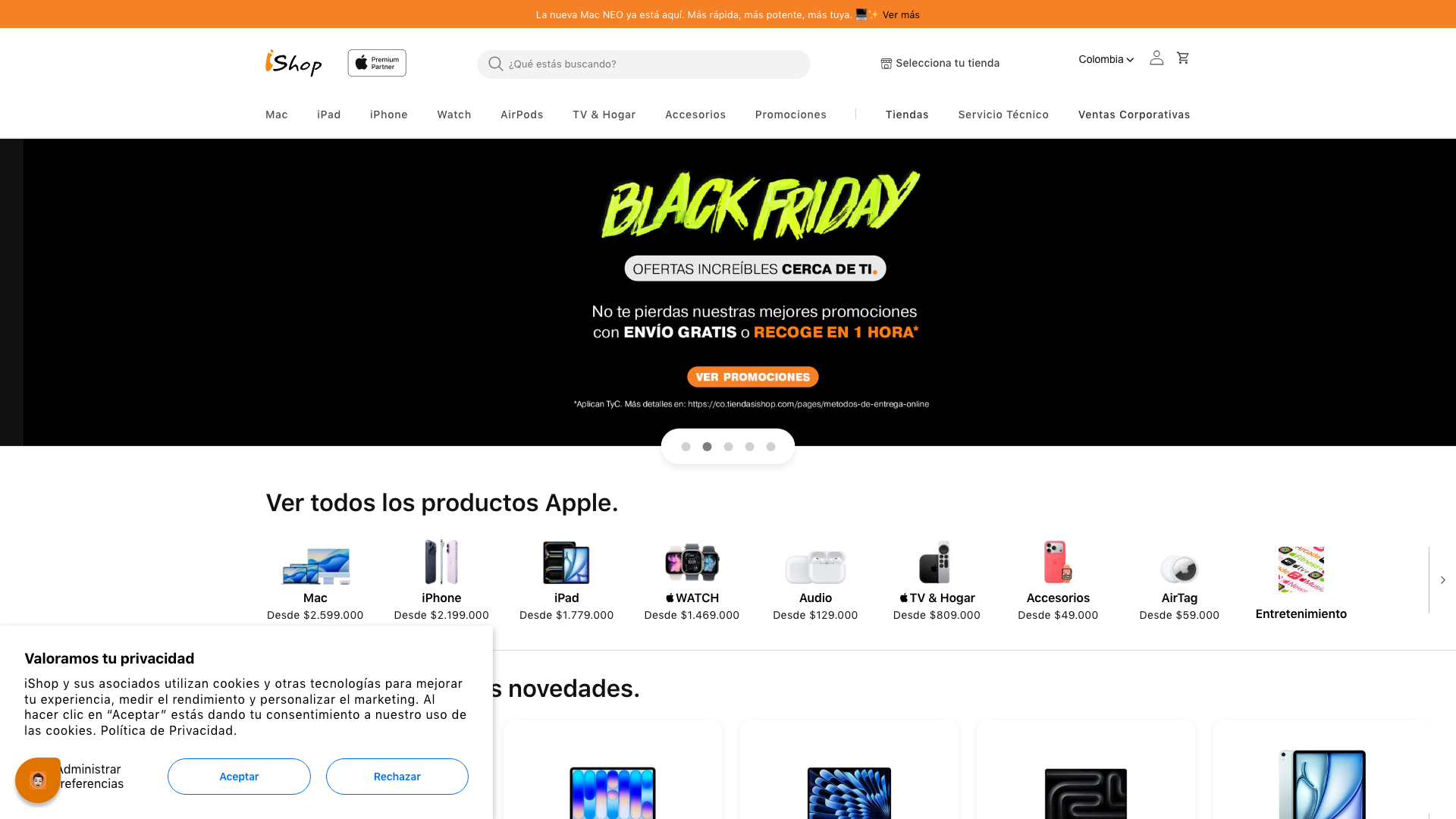 iShop Colombia