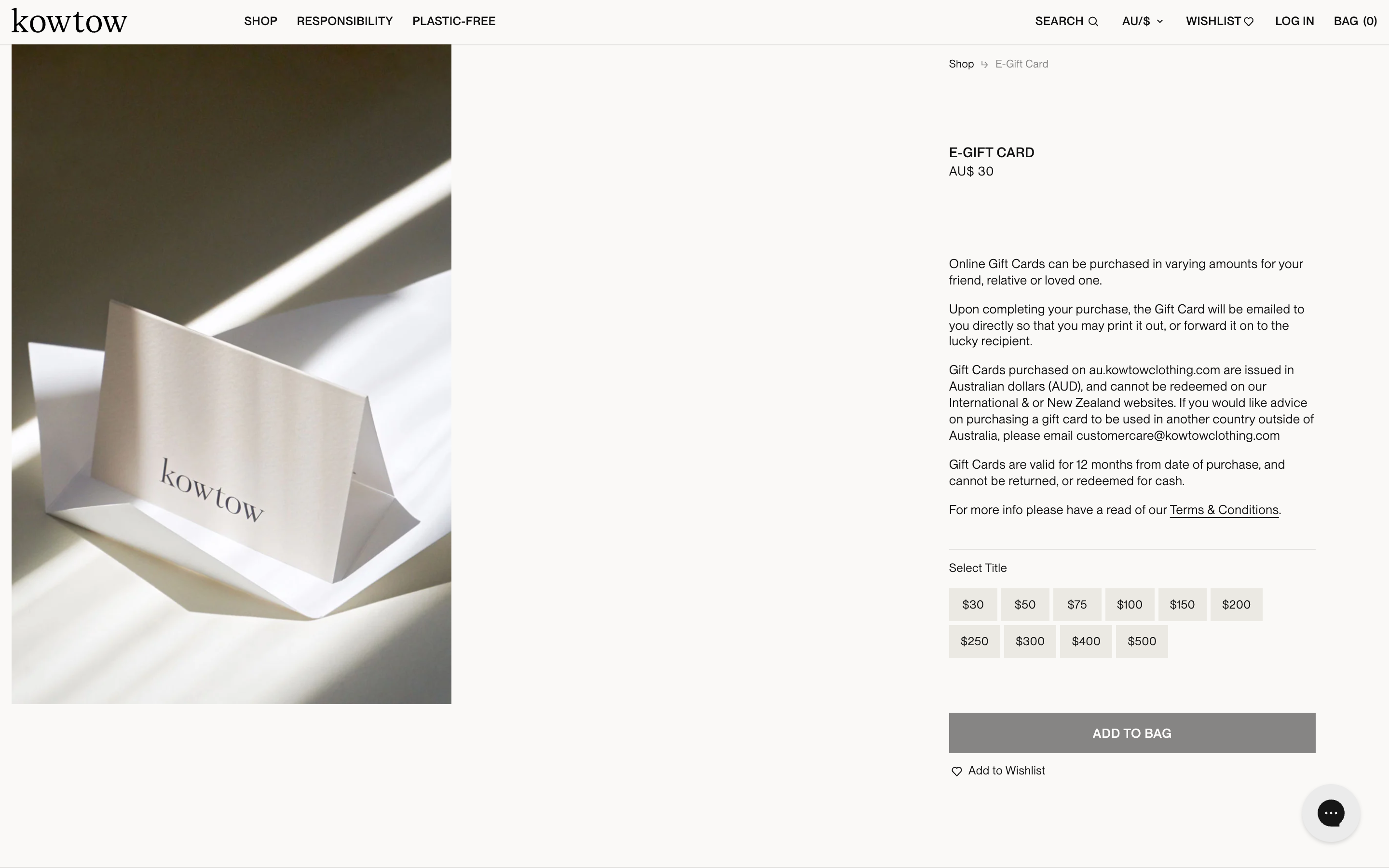 Kowtow - Retail, Fashion - DTC screenshot 4