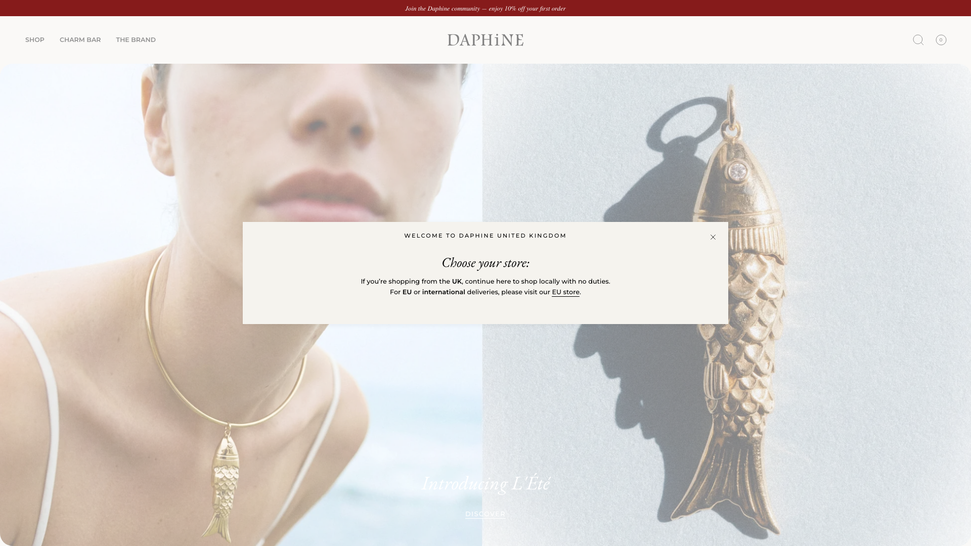 SHOP DAPHINE