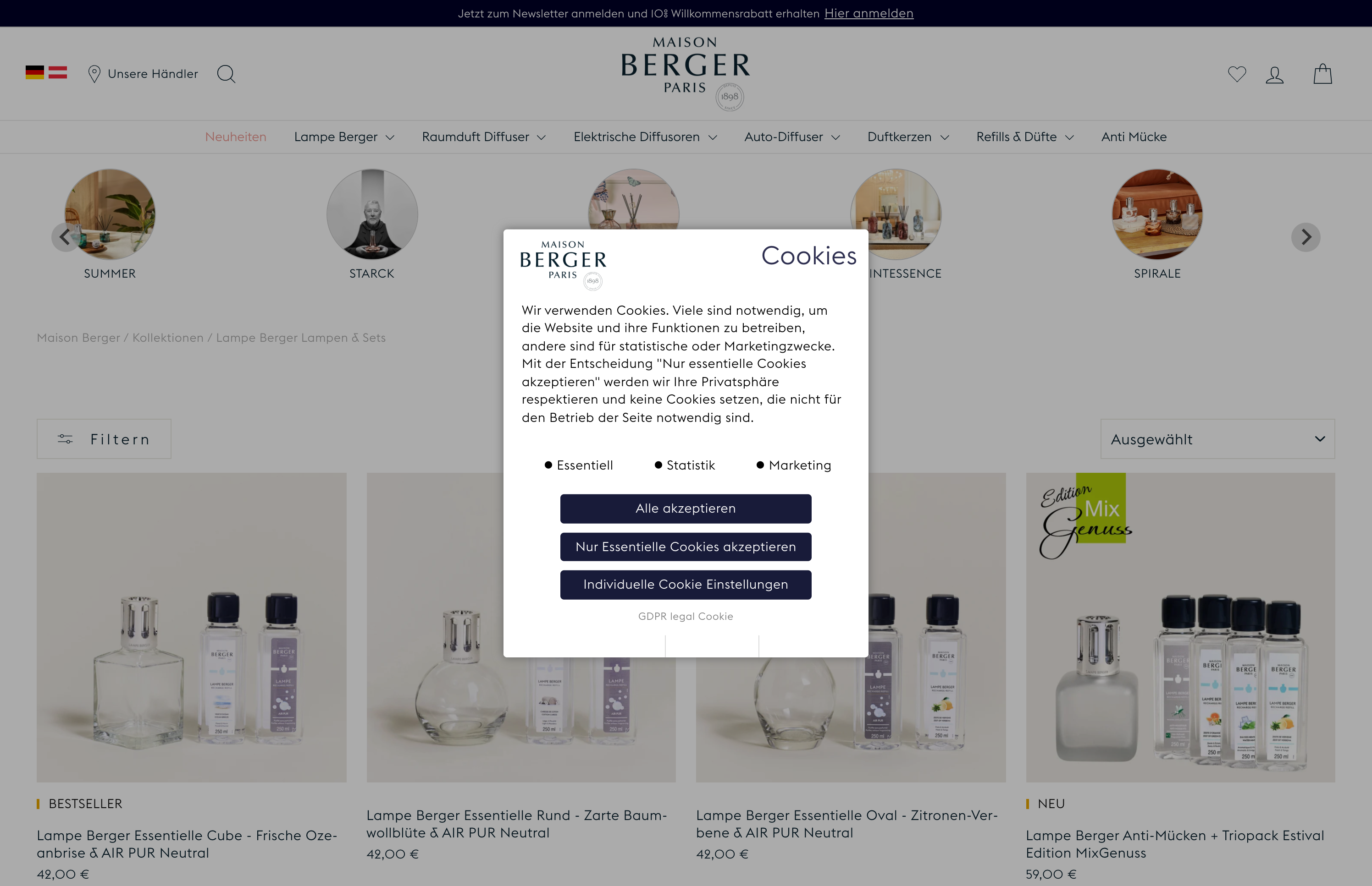 Maison Berger Paris screenshot 2