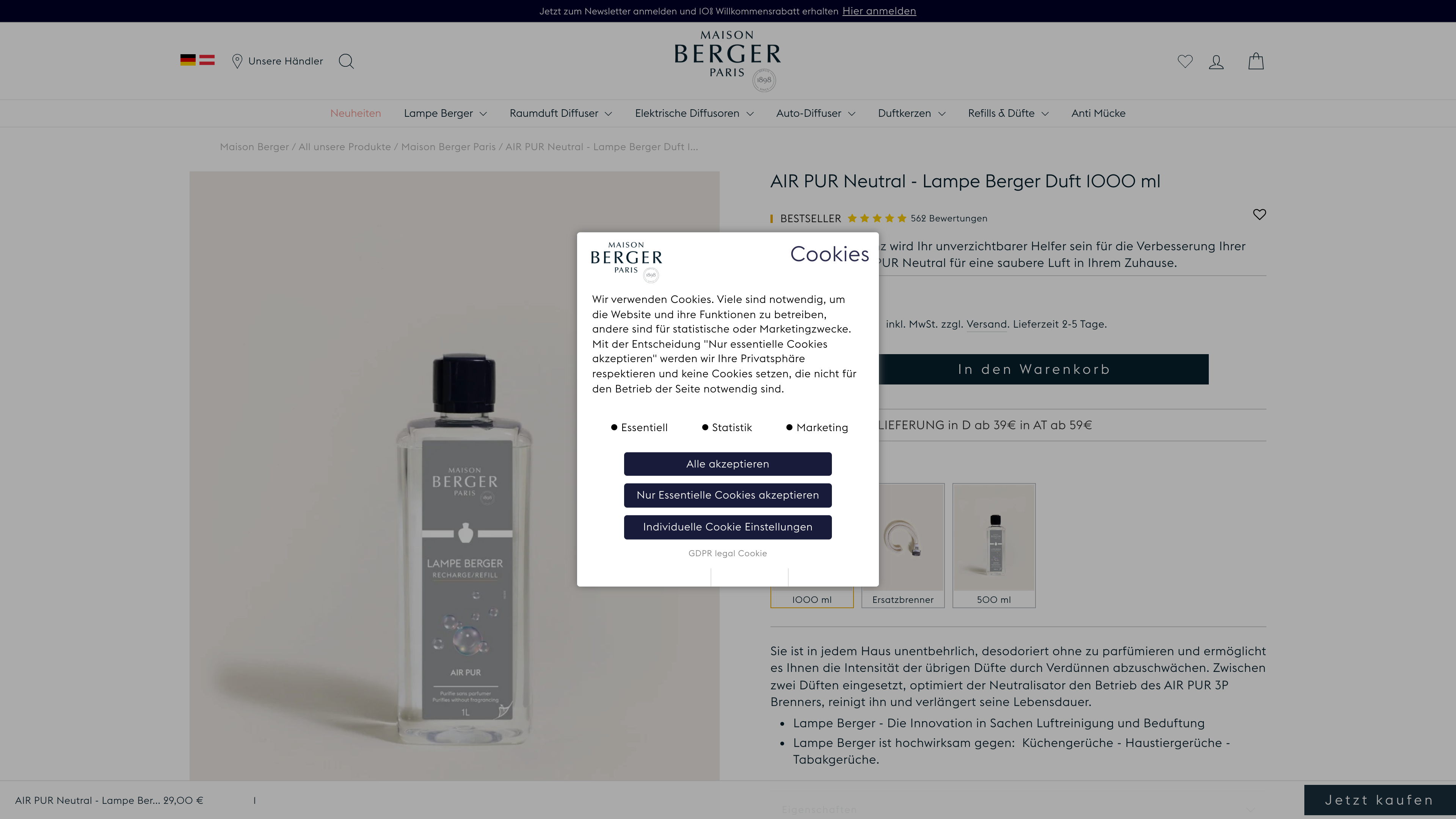 Maison Berger Paris screenshot 4