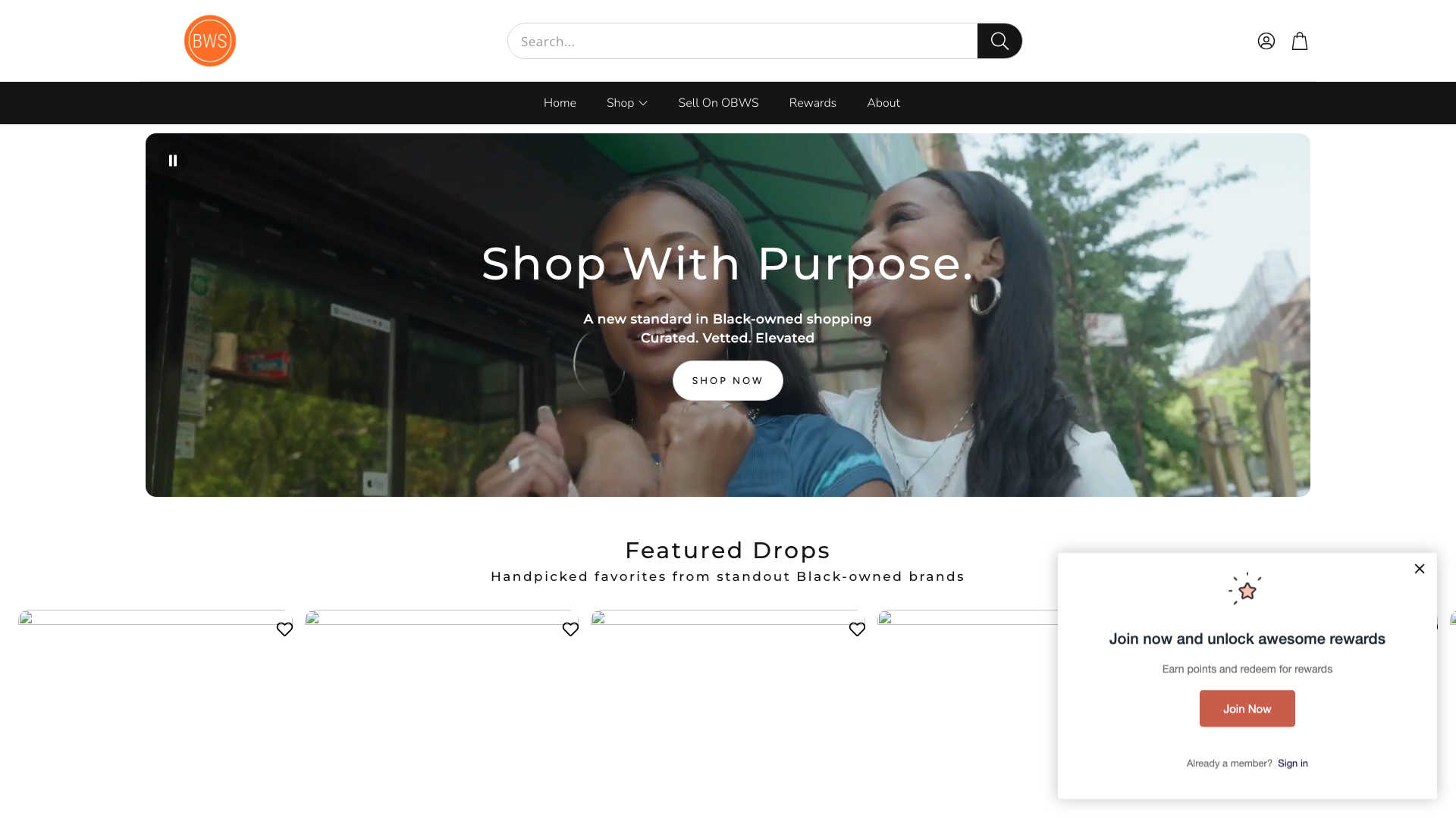 OBWS Marketplace screenshot