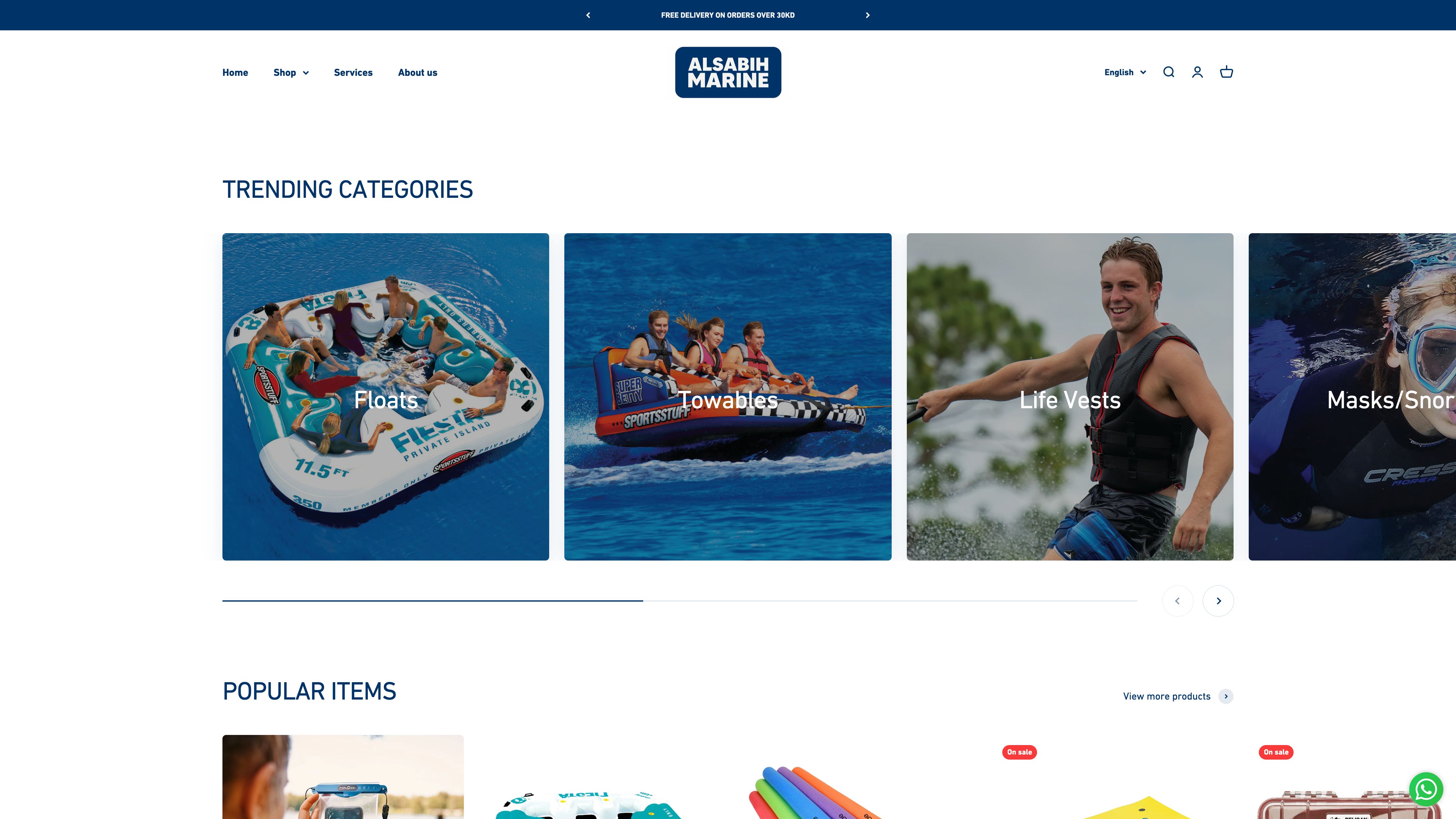 Al Sabih Marine: Shopify Transformation screenshot 6