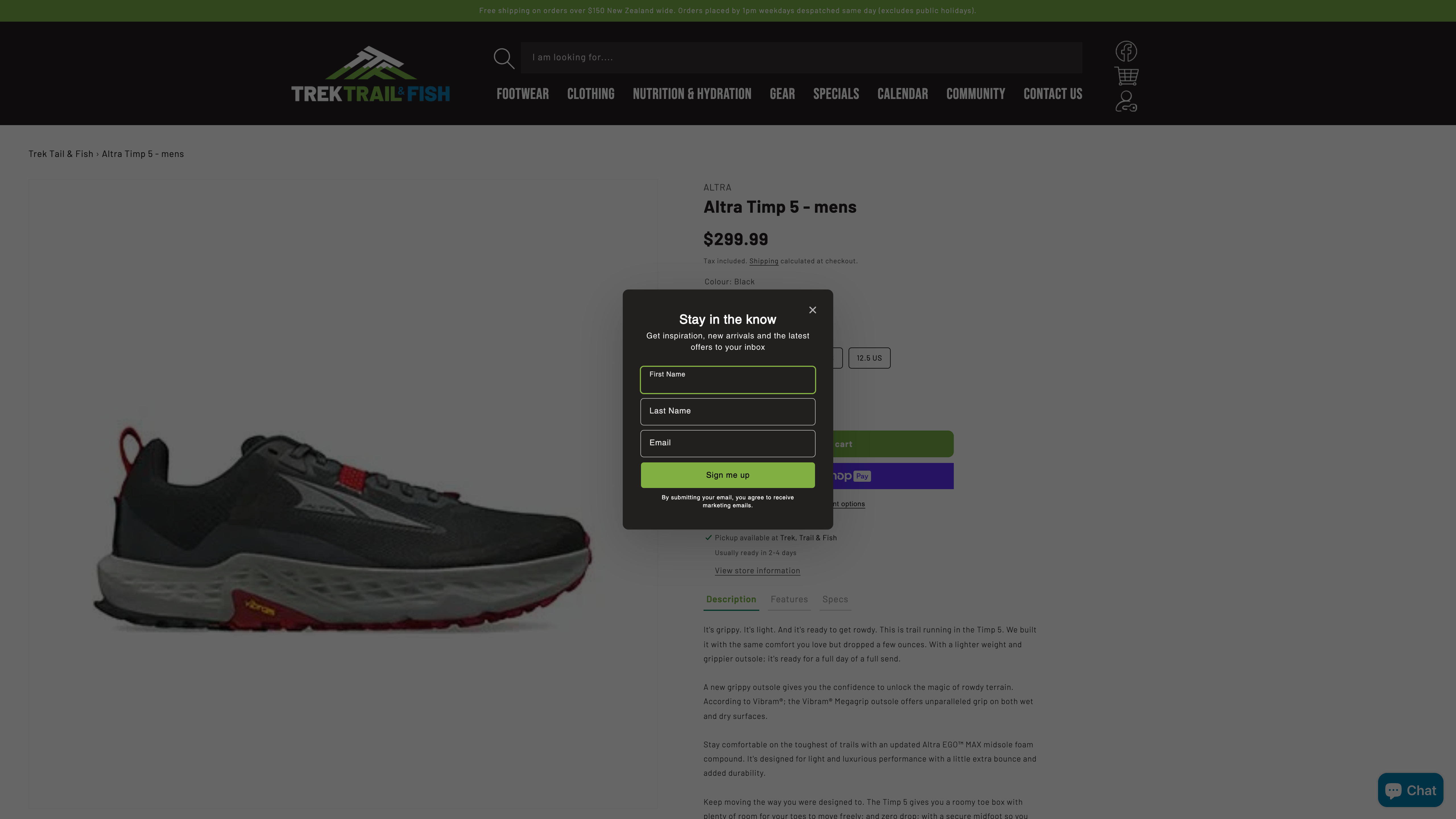 Trek Trail & Fish screenshot 5