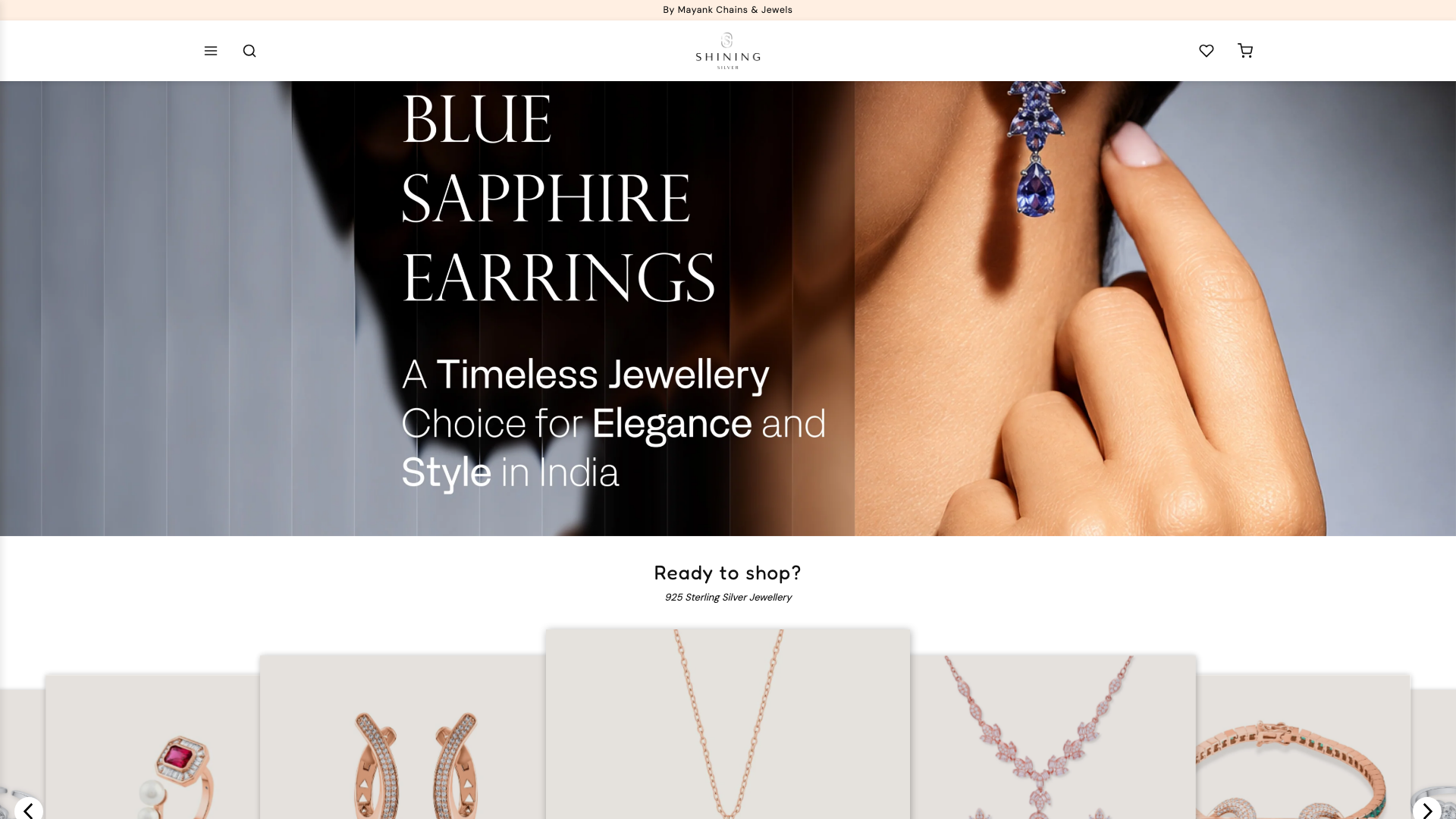 Shopify Store & Campaigns – Sterling Silver Jewellery