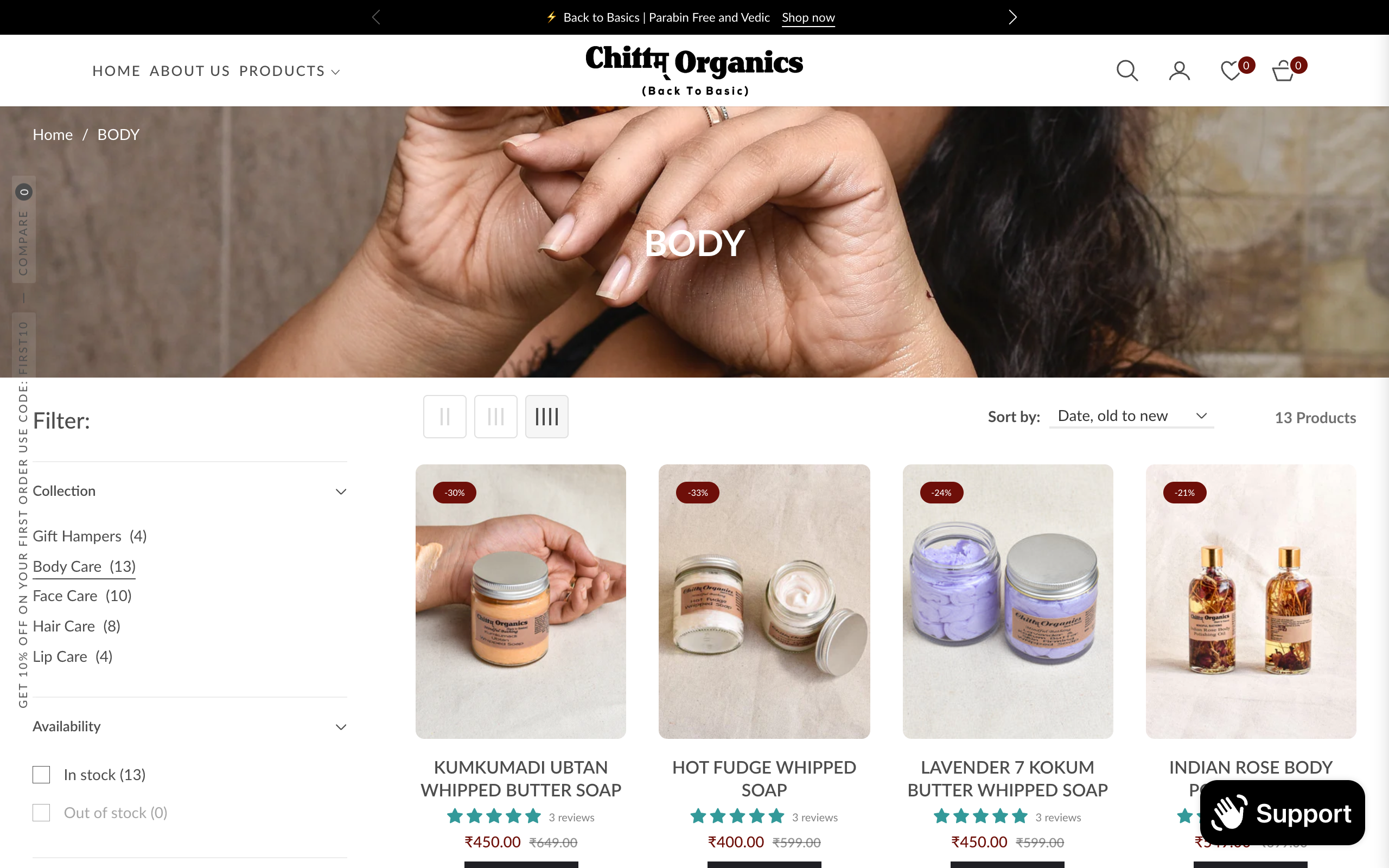 Chittam Organics screenshot 2