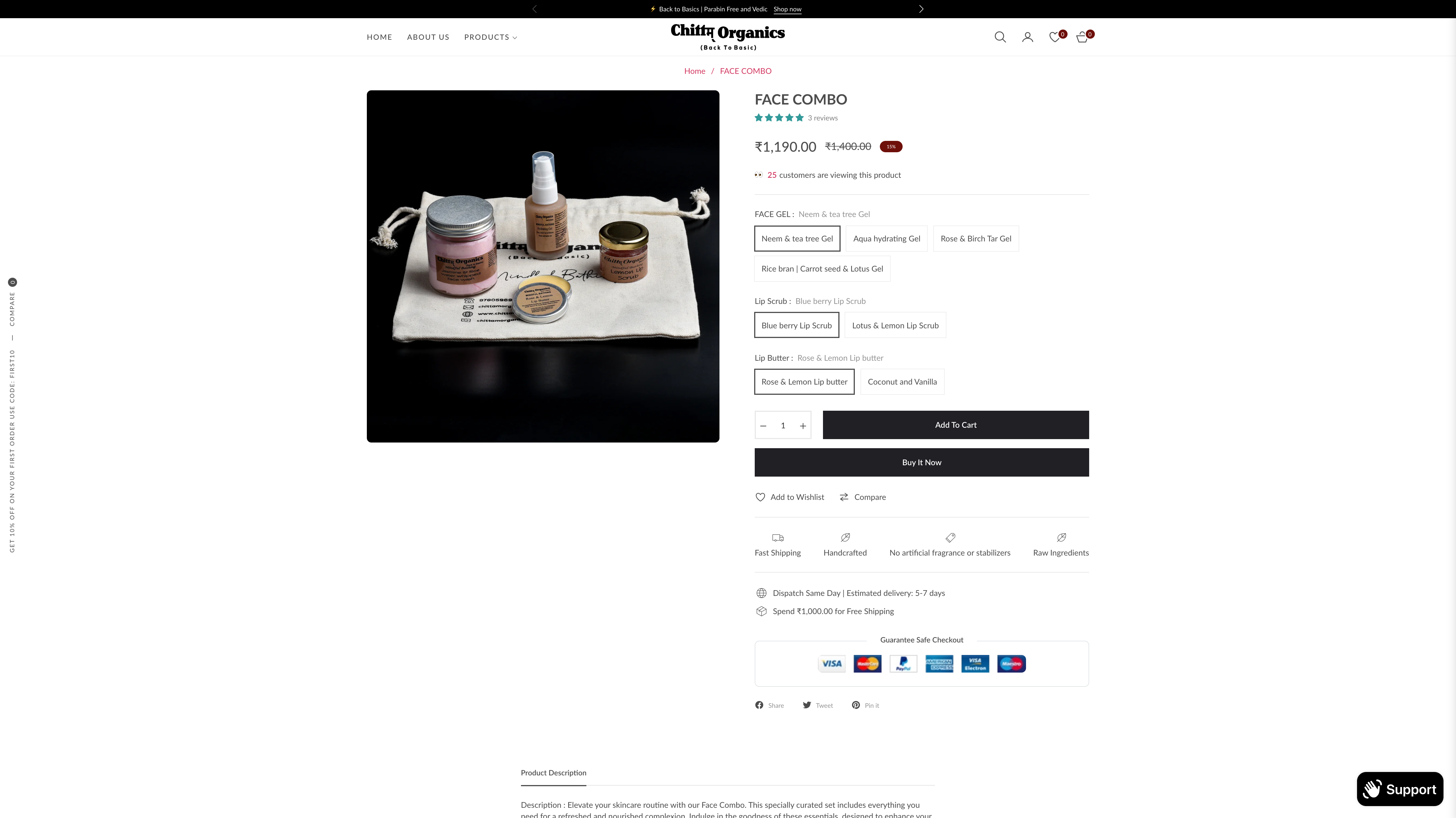 Chittam Organics screenshot 4