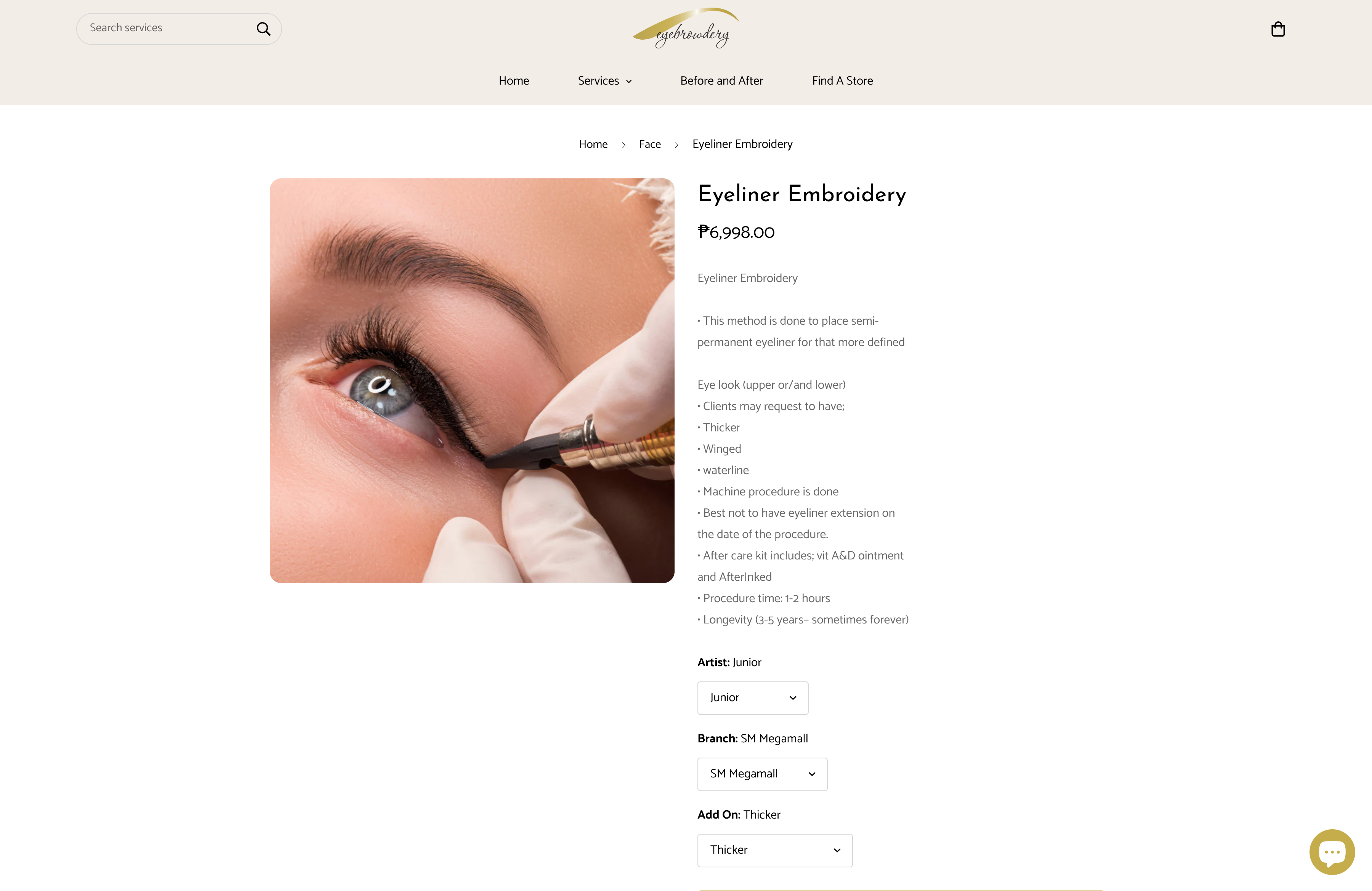 Eyebrowdery screenshot 6