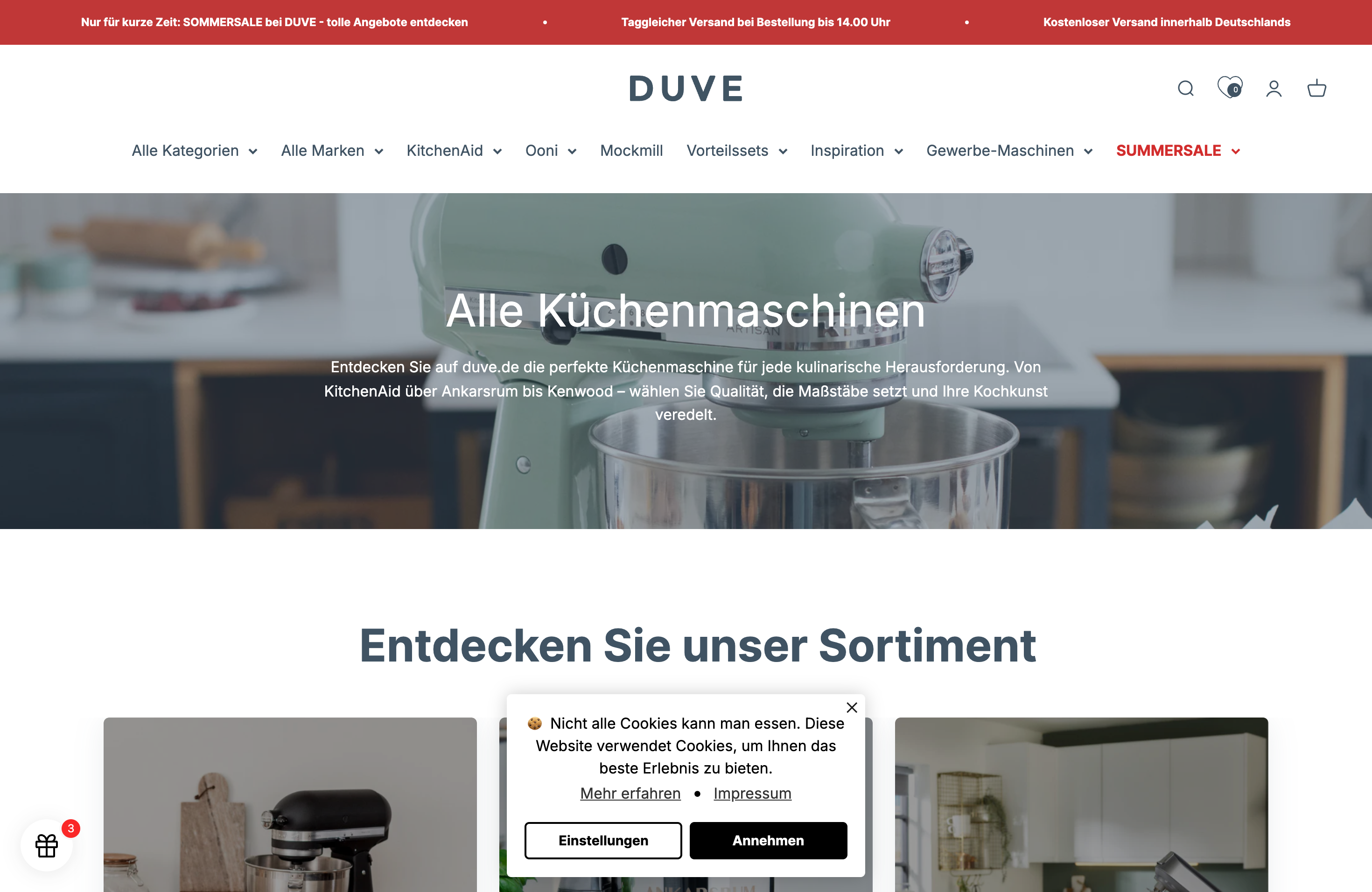 DUVE screenshot