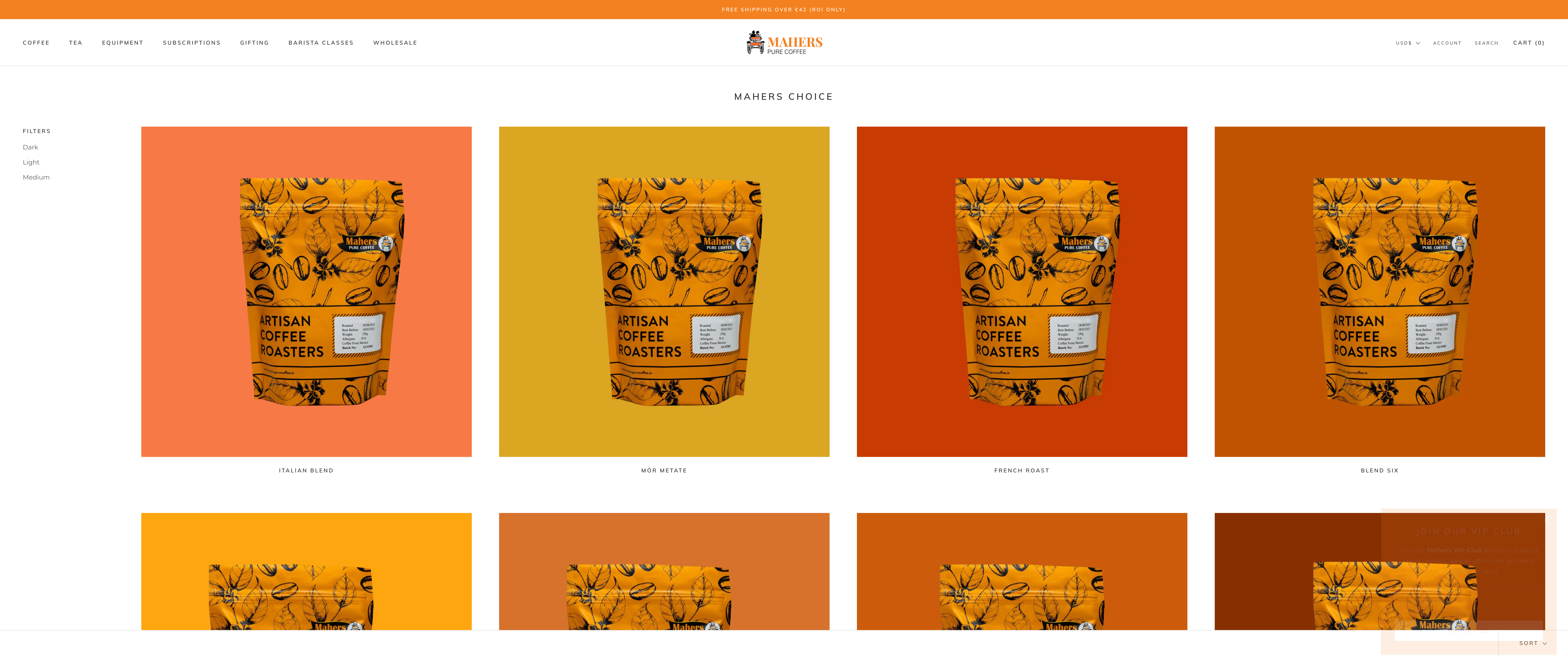 Mahers Pure Coffee screenshot 2