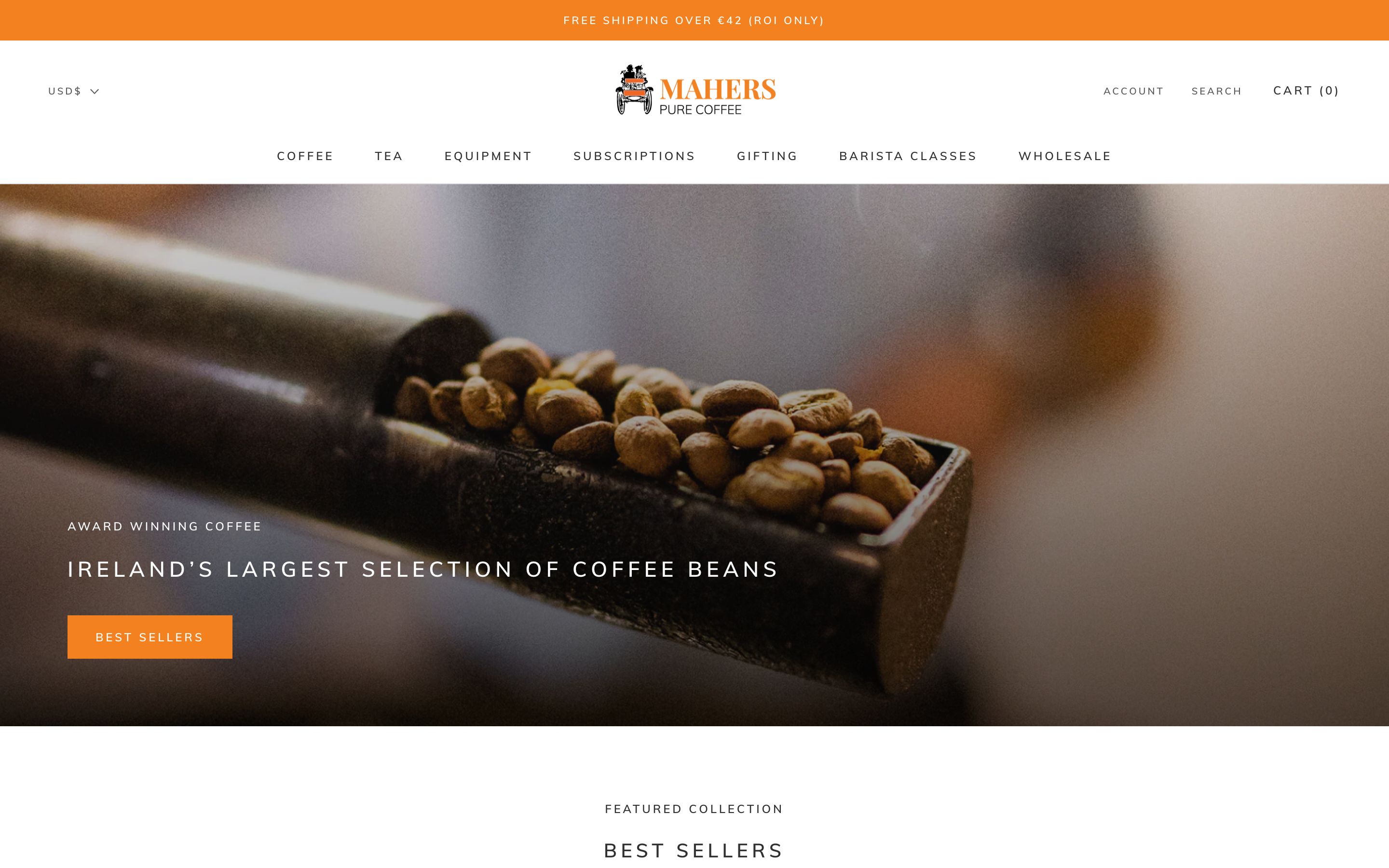 Mahers Pure Coffee screenshot 6