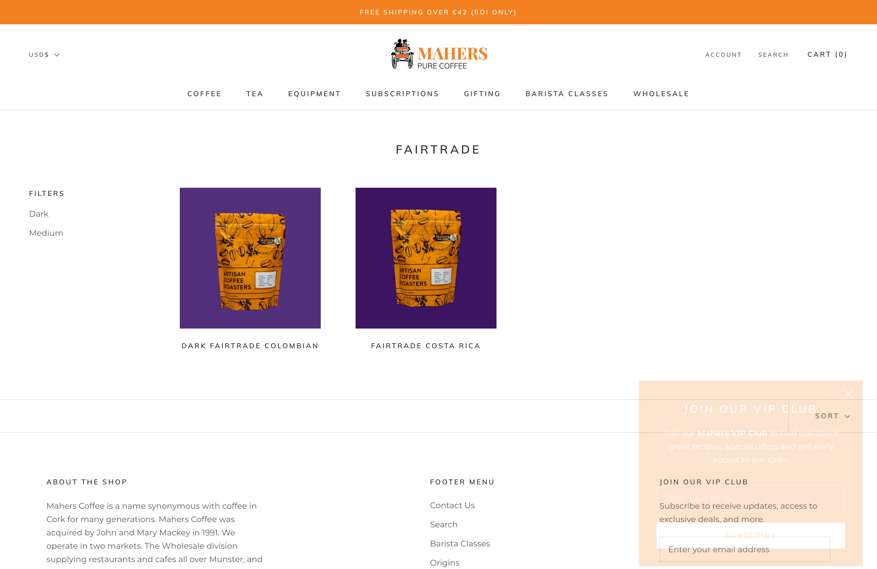 Mahers Pure Coffee screenshot 3