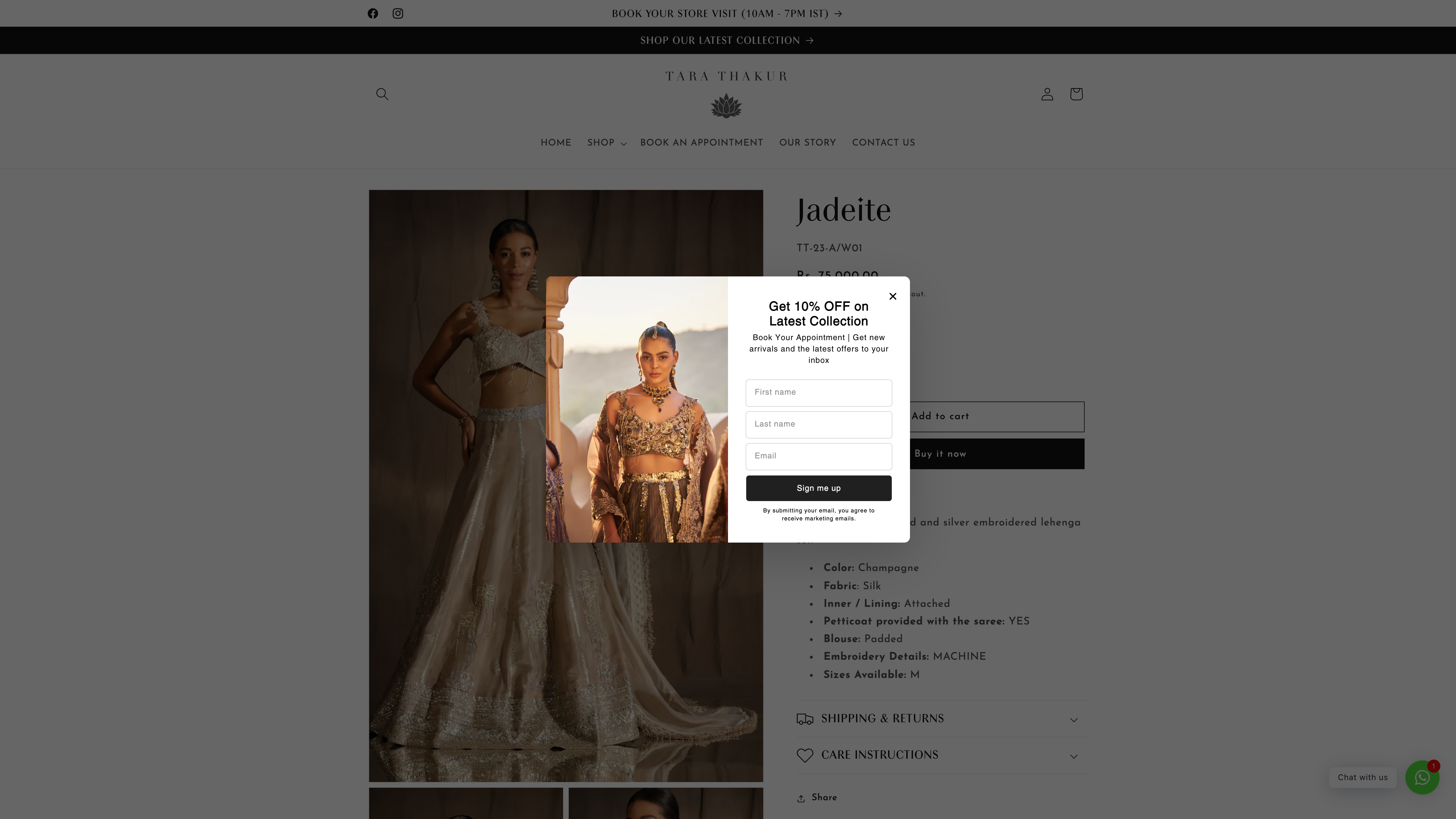 Tara Thakur | Fashion Designer from Shahpur Jat, Delhi screenshot 2