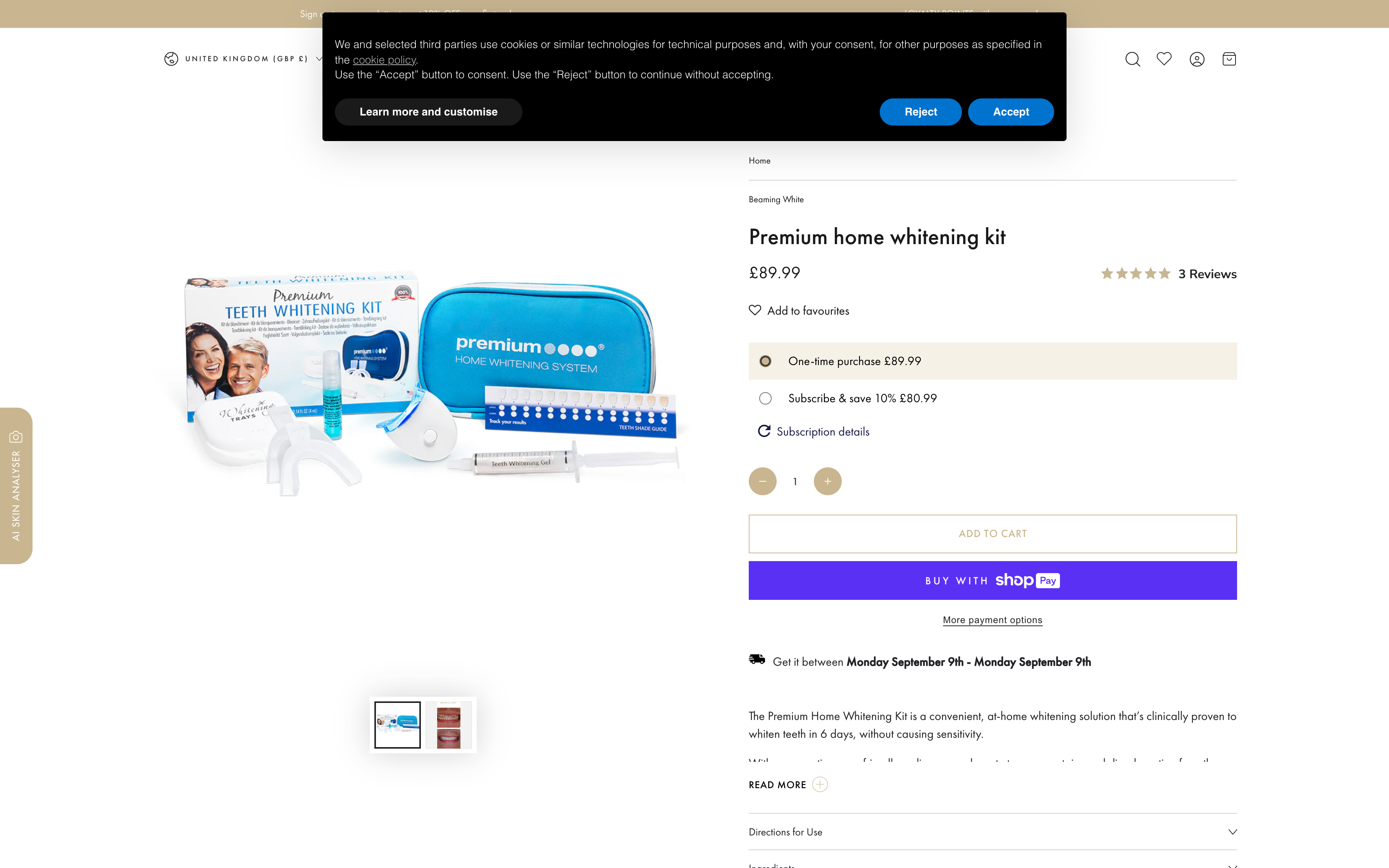 Comprehensive Store Setup and Custom Design for Face Teeth Smile