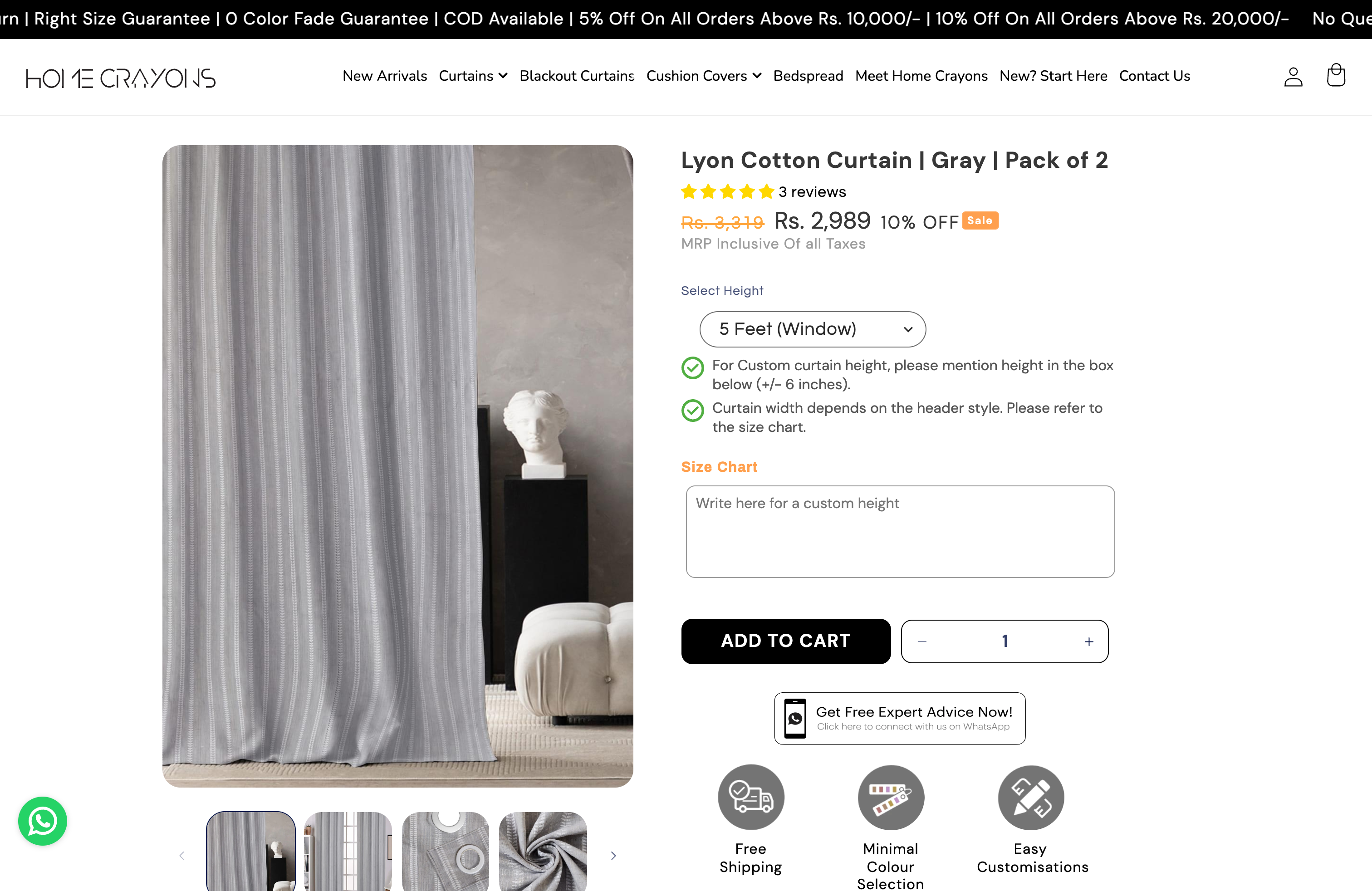 Curtains Brand for Indian Market screenshot 5