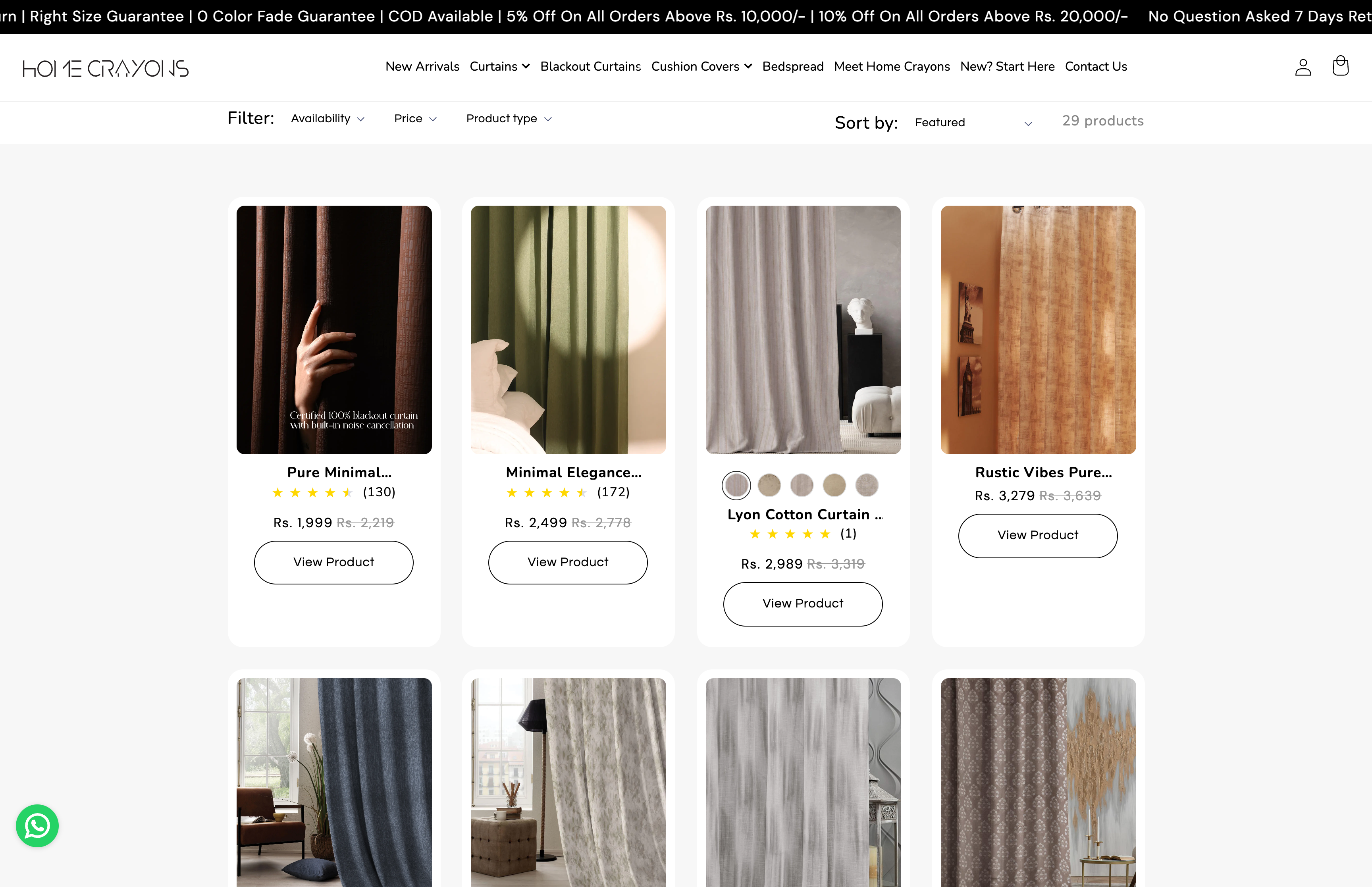 Curtains Brand for Indian Market screenshot 2