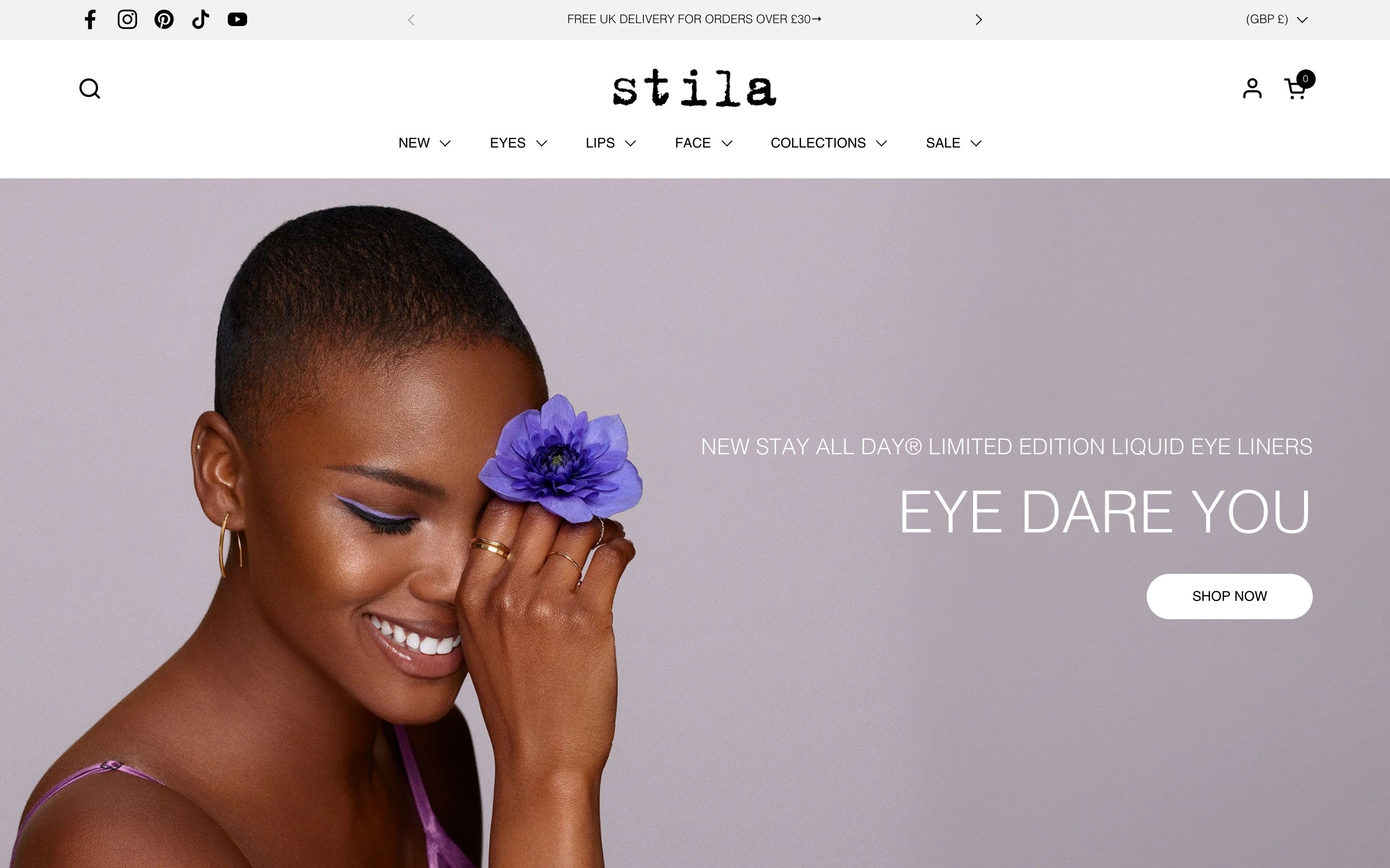 Stila UK screenshot 4