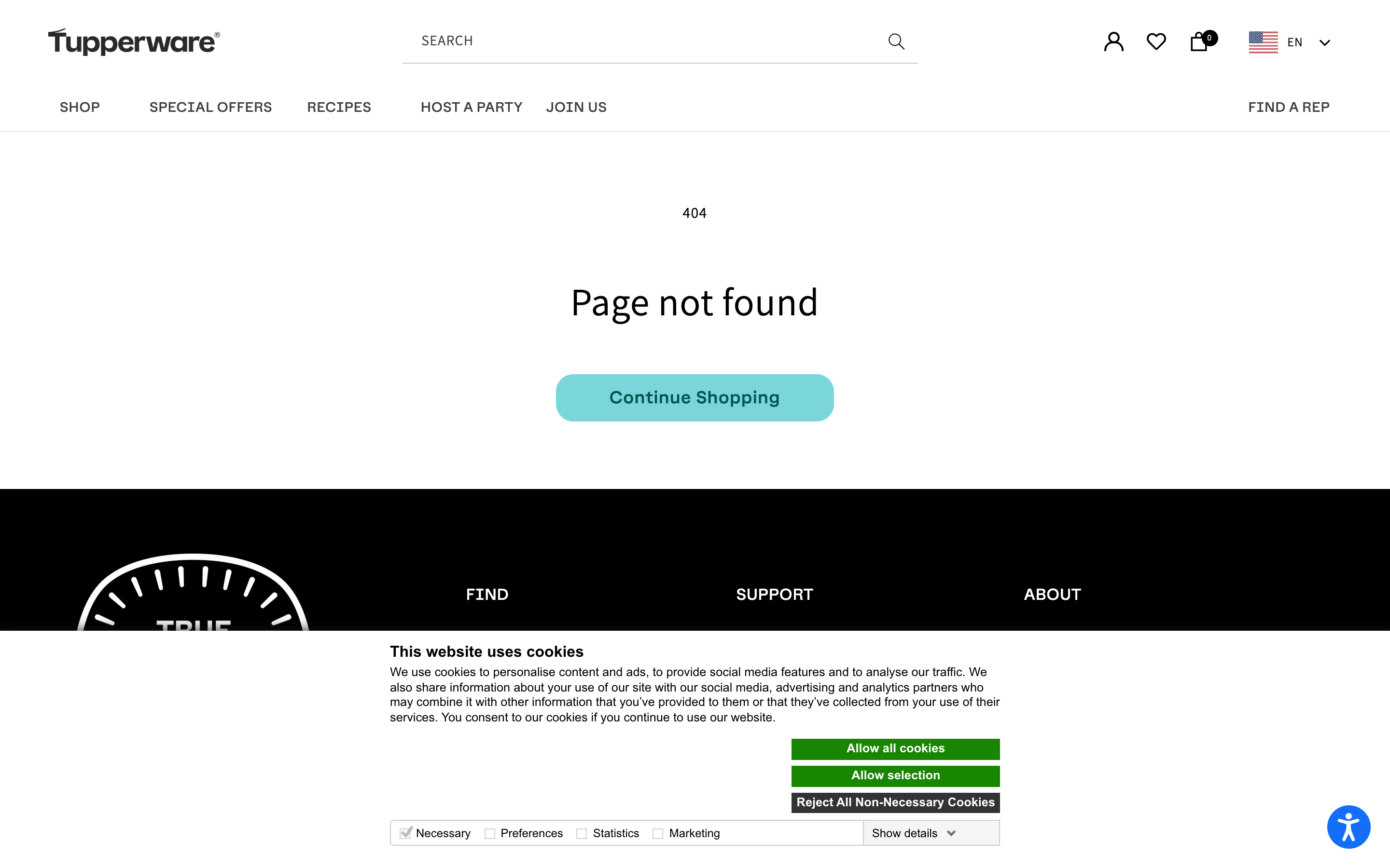 Tupperware screenshot 4
