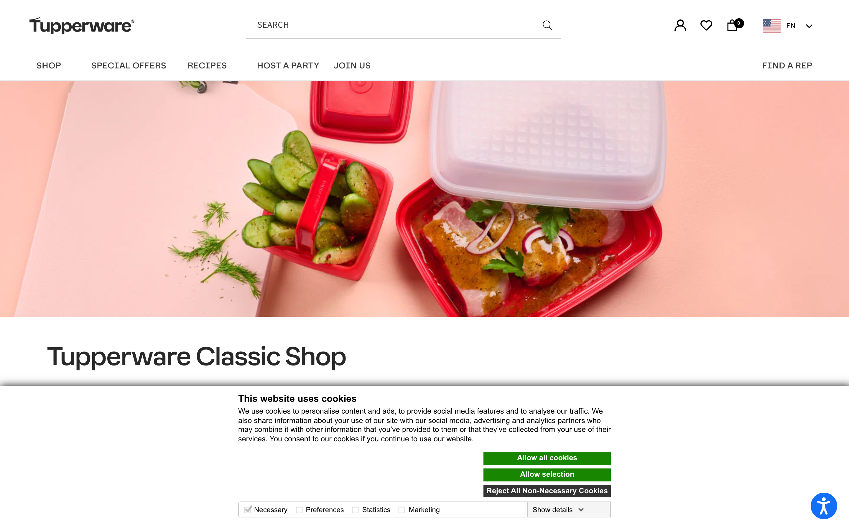 Tupperware screenshot 3