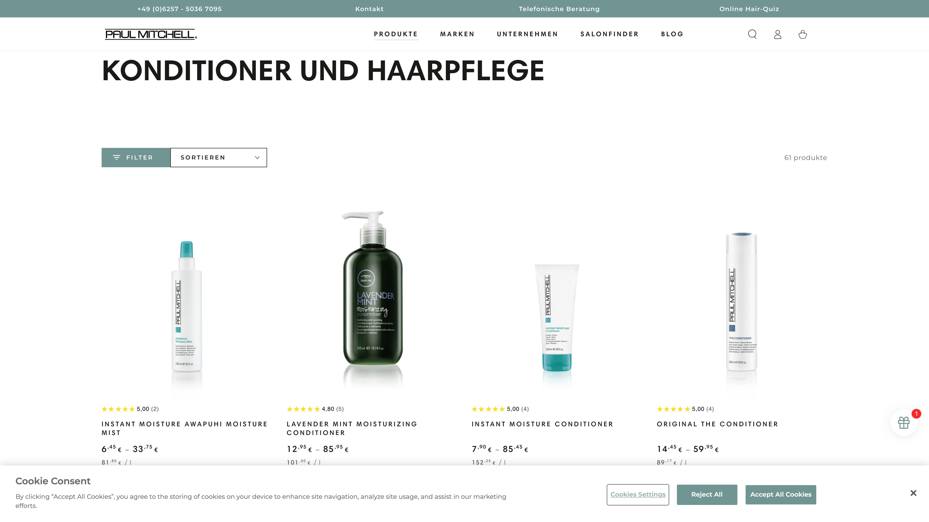 Paul Mitchell (DACH) screenshot 4