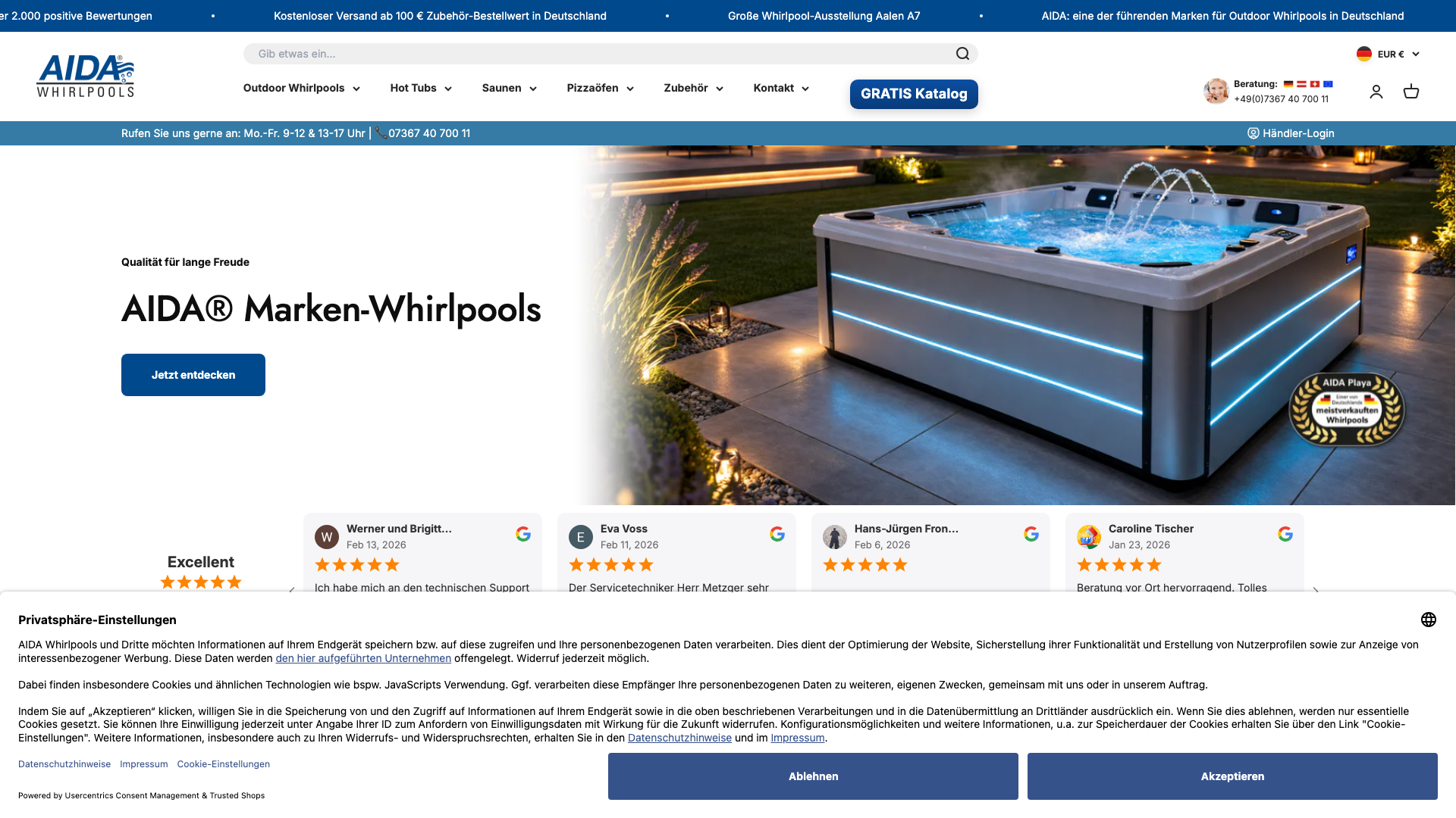Successful Migration of AIDA Whirlpools from Shopware to Shopify