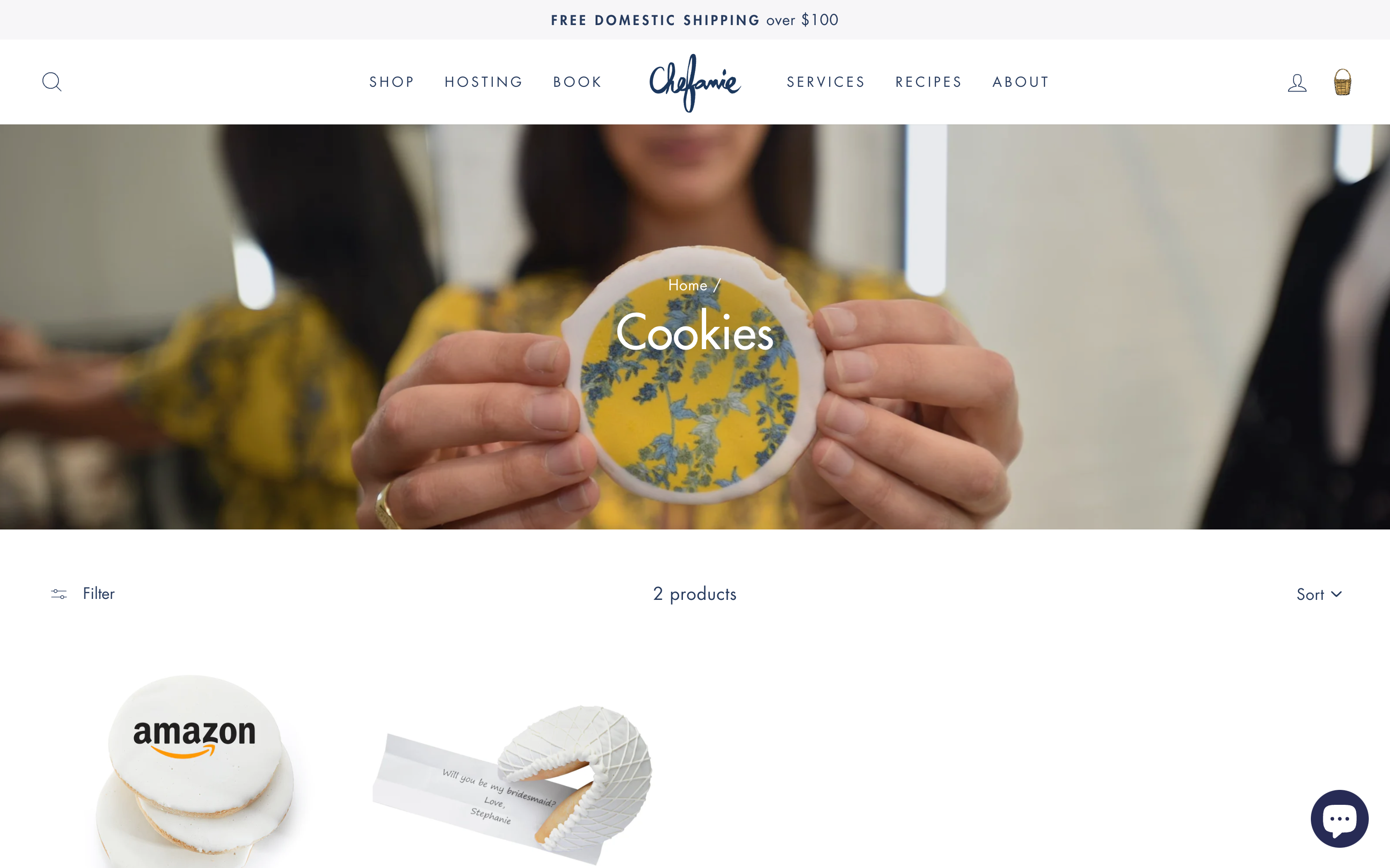 Shopify Migration and Custom Design for Chefanie screenshot 2