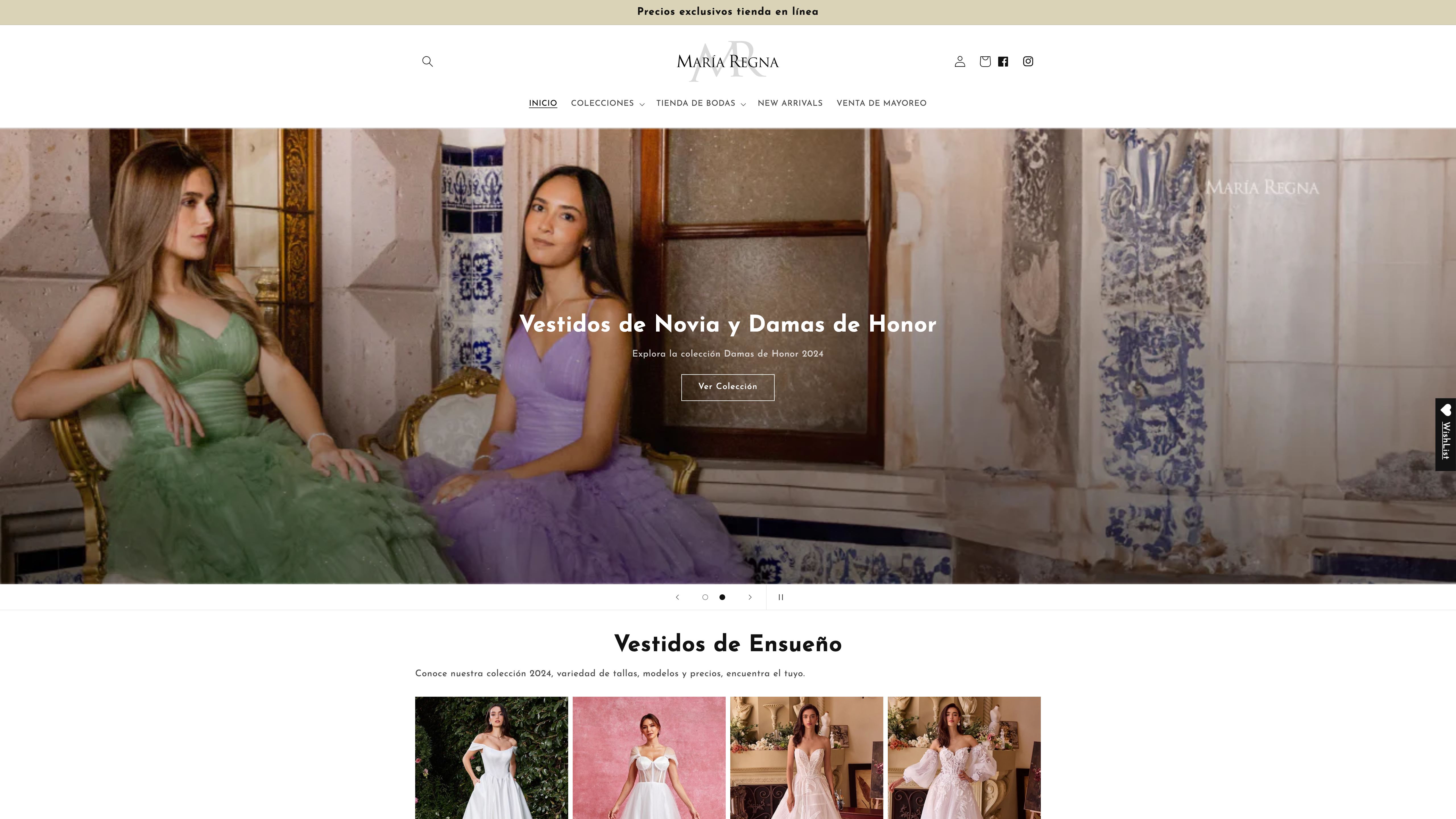 Desarrollo de tienda Boutique María Regna y soporte screenshot 6