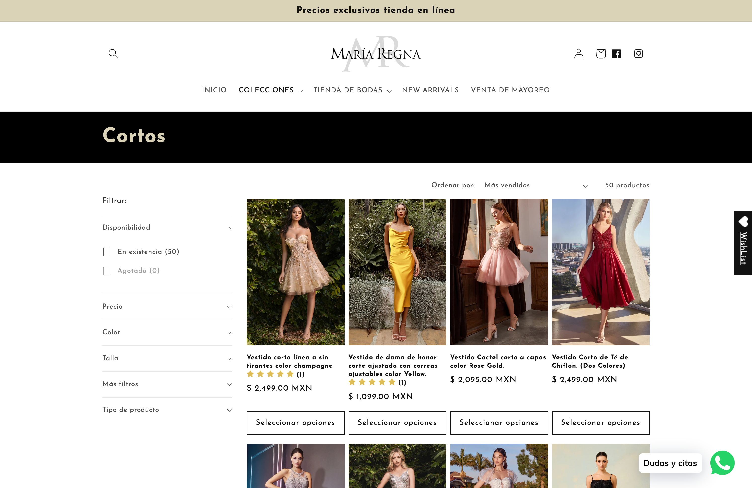 Desarrollo de tienda Boutique María Regna y soporte screenshot 4
