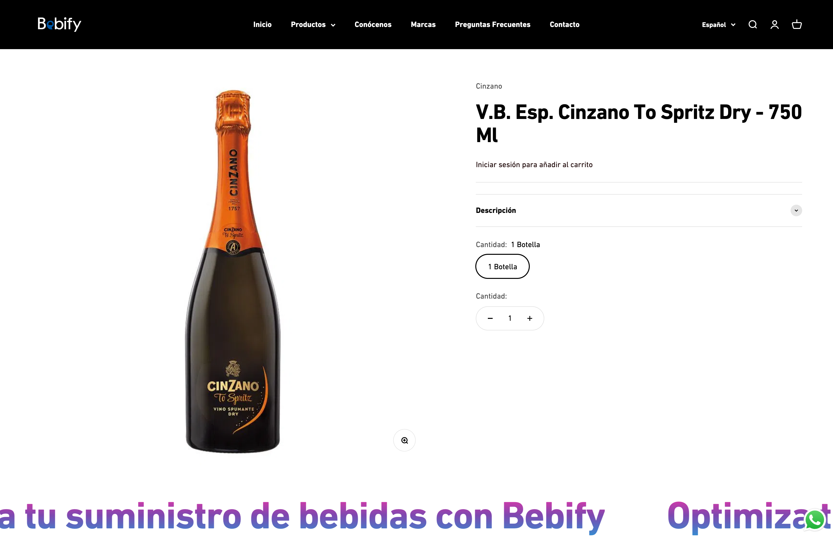Bebify - Your B2B Beverage Supplies Platform screenshot 5