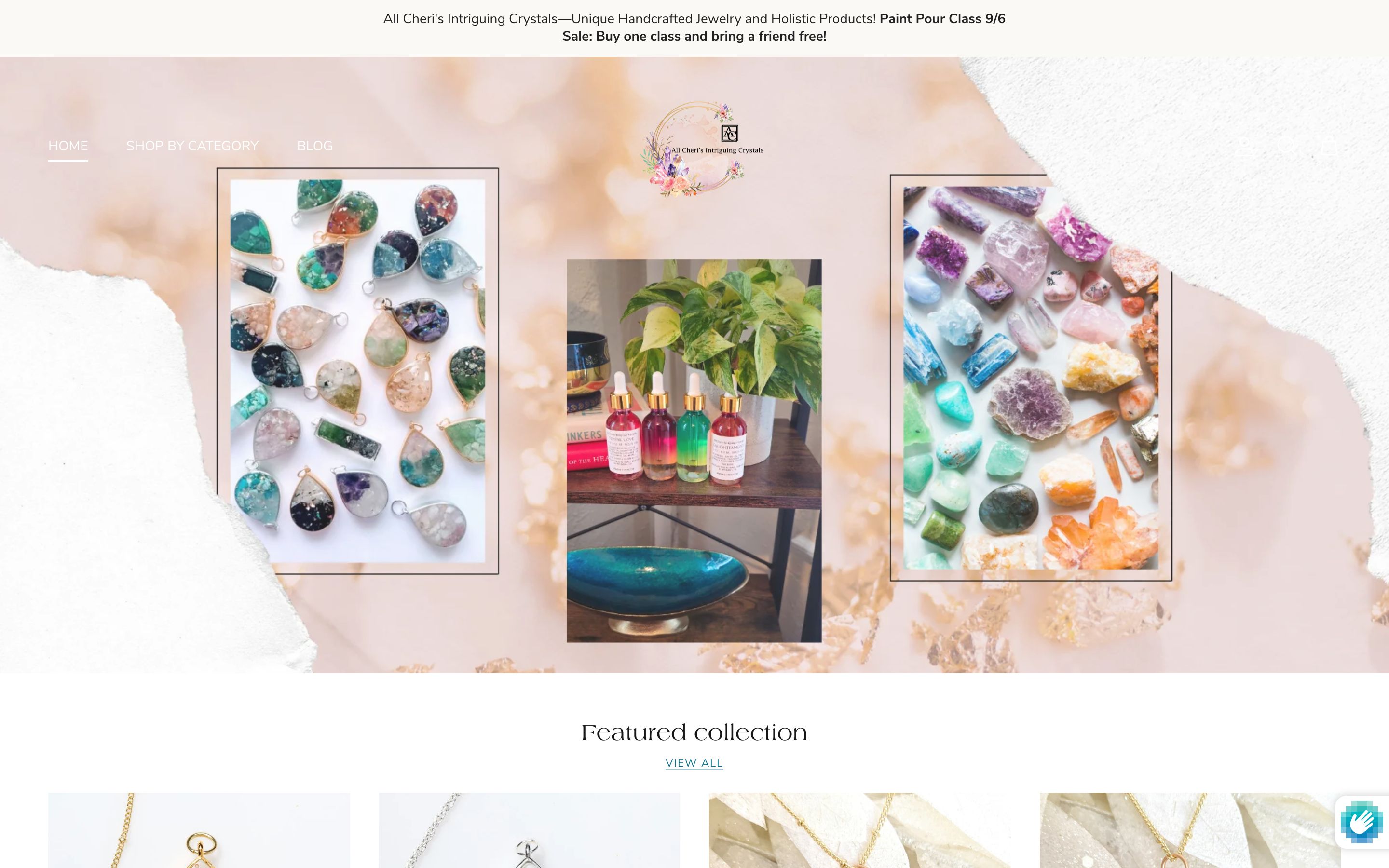 Update the Theme of All Cheri's Intriguing Crystals LLC screenshot 4