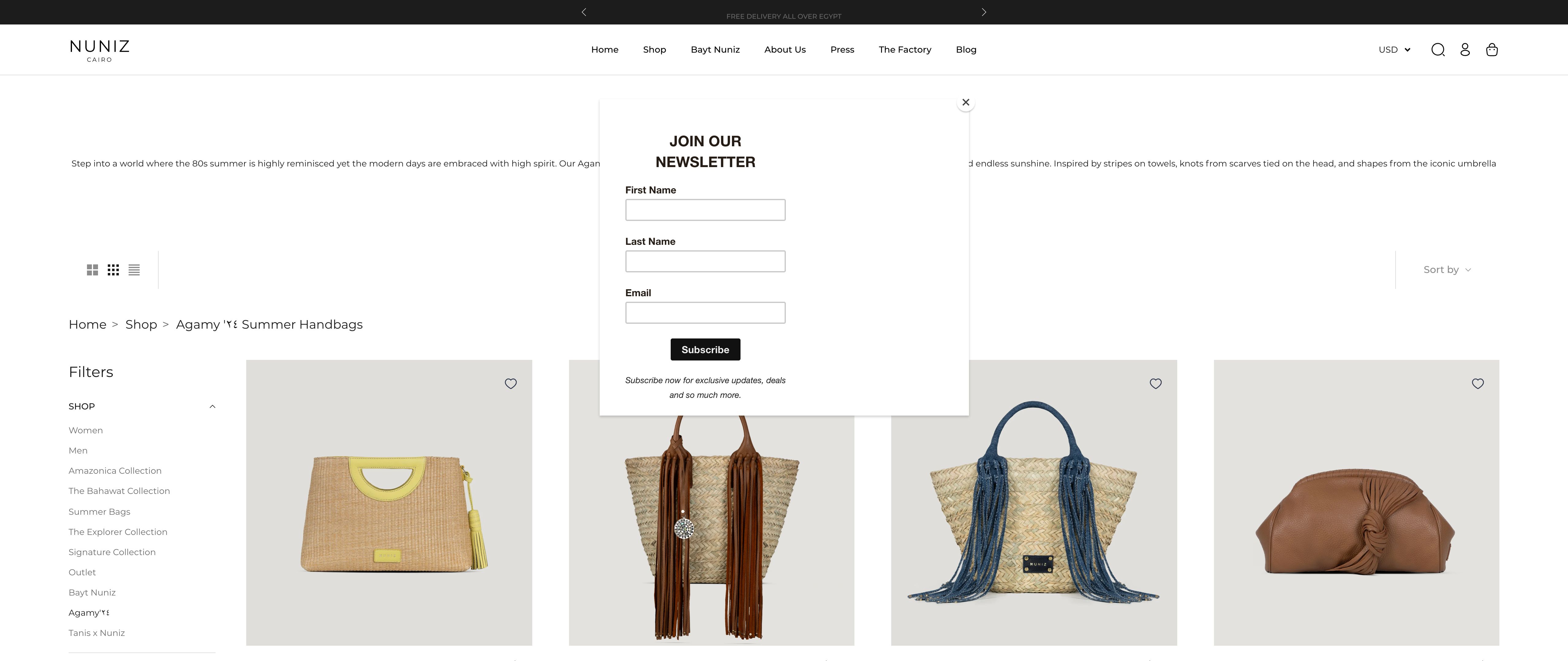Nuniz Cairo Complete Theme Customization screenshot