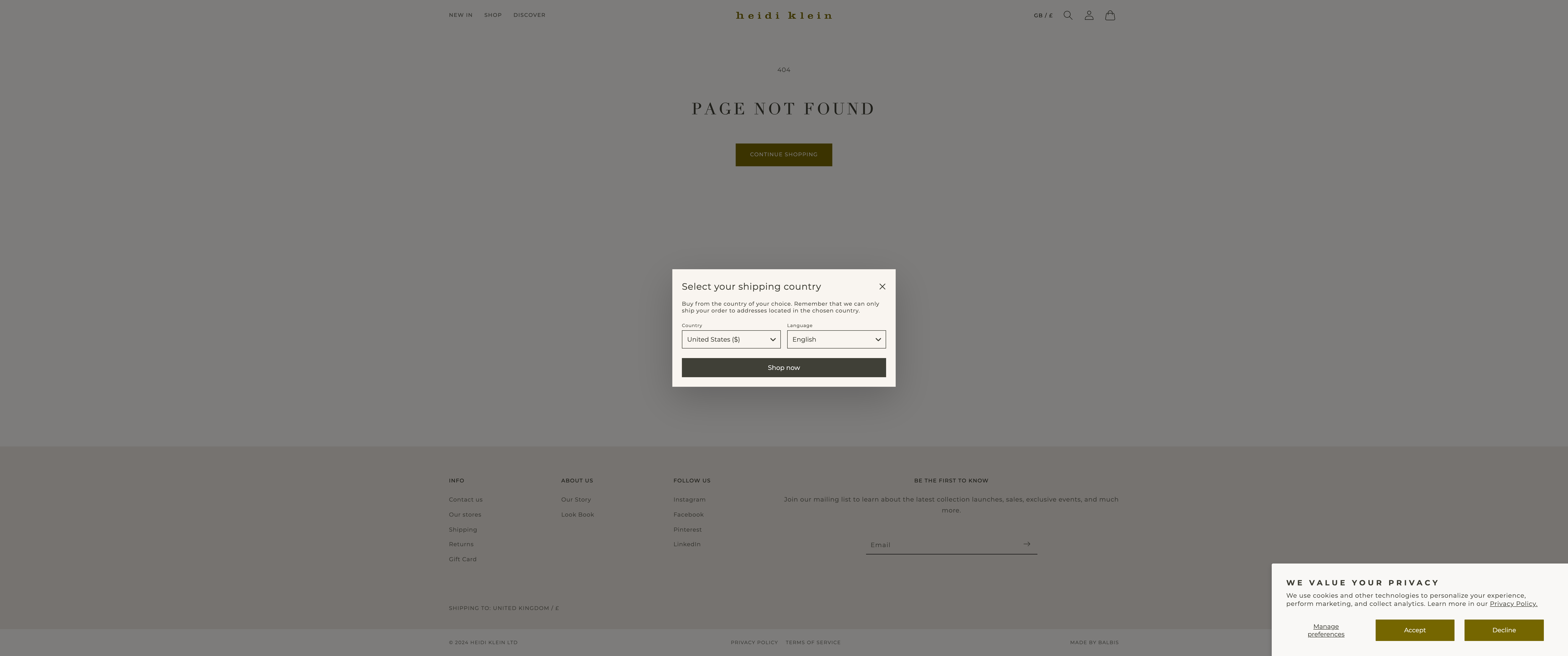 Heidi Klein screenshot 3