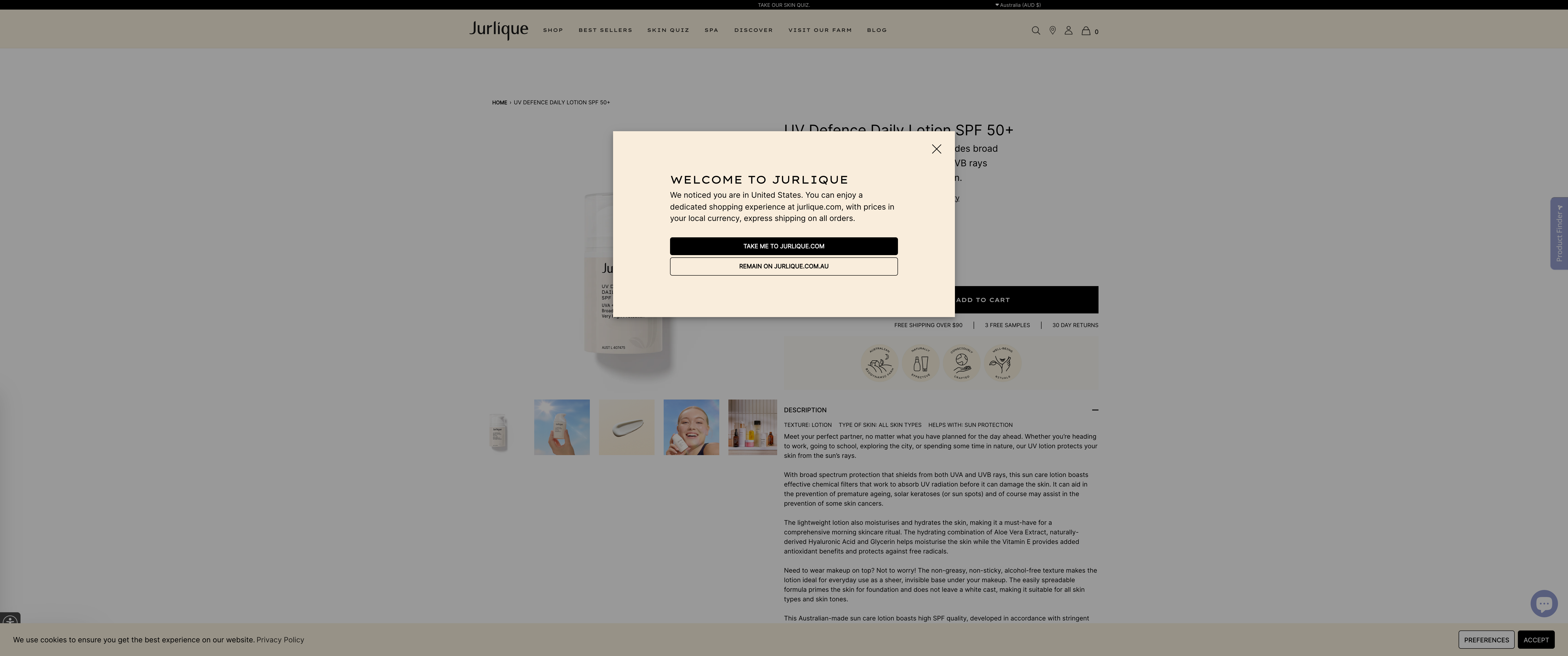 Jurlique screenshot 4