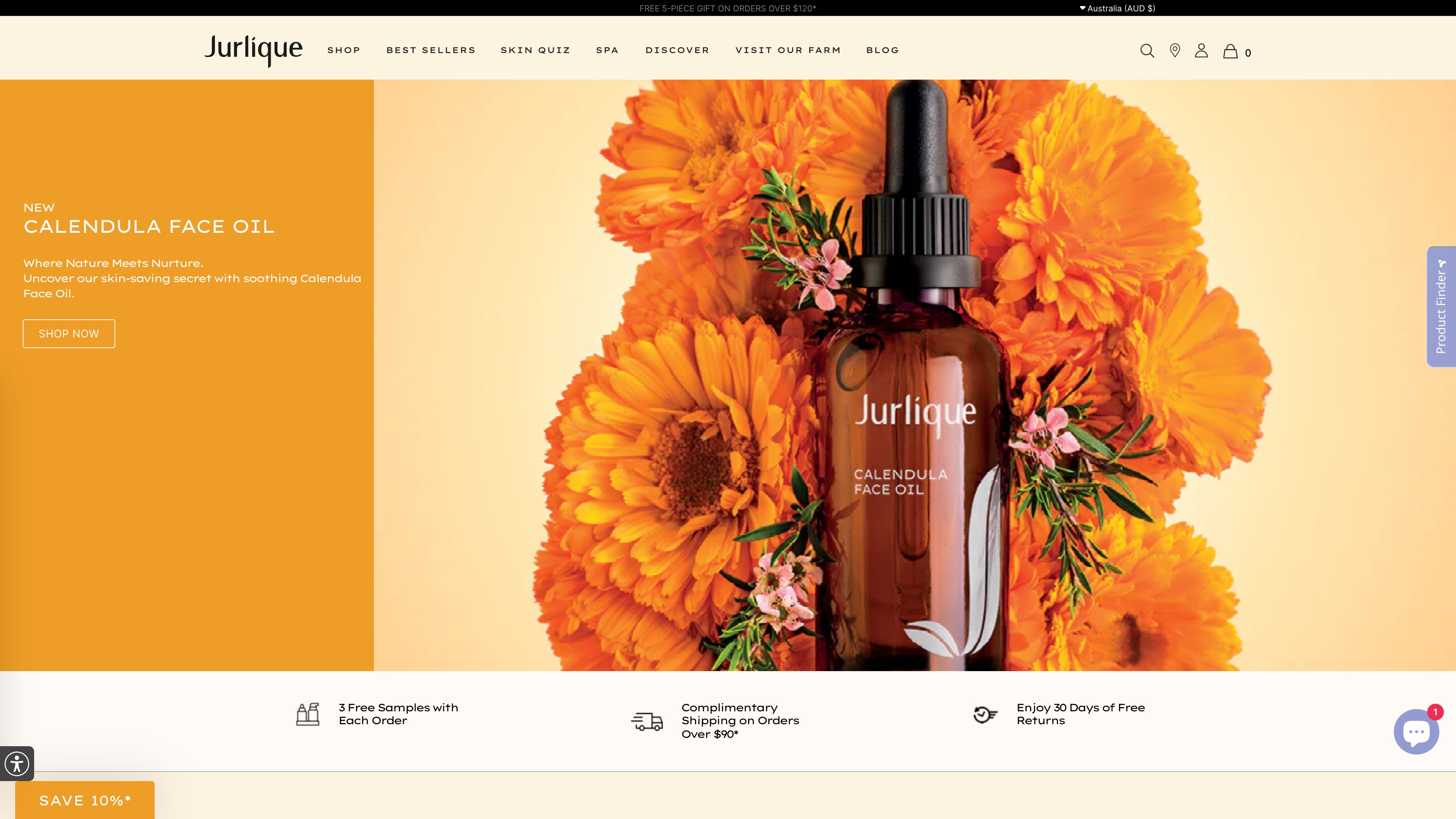 Jurlique screenshot 5