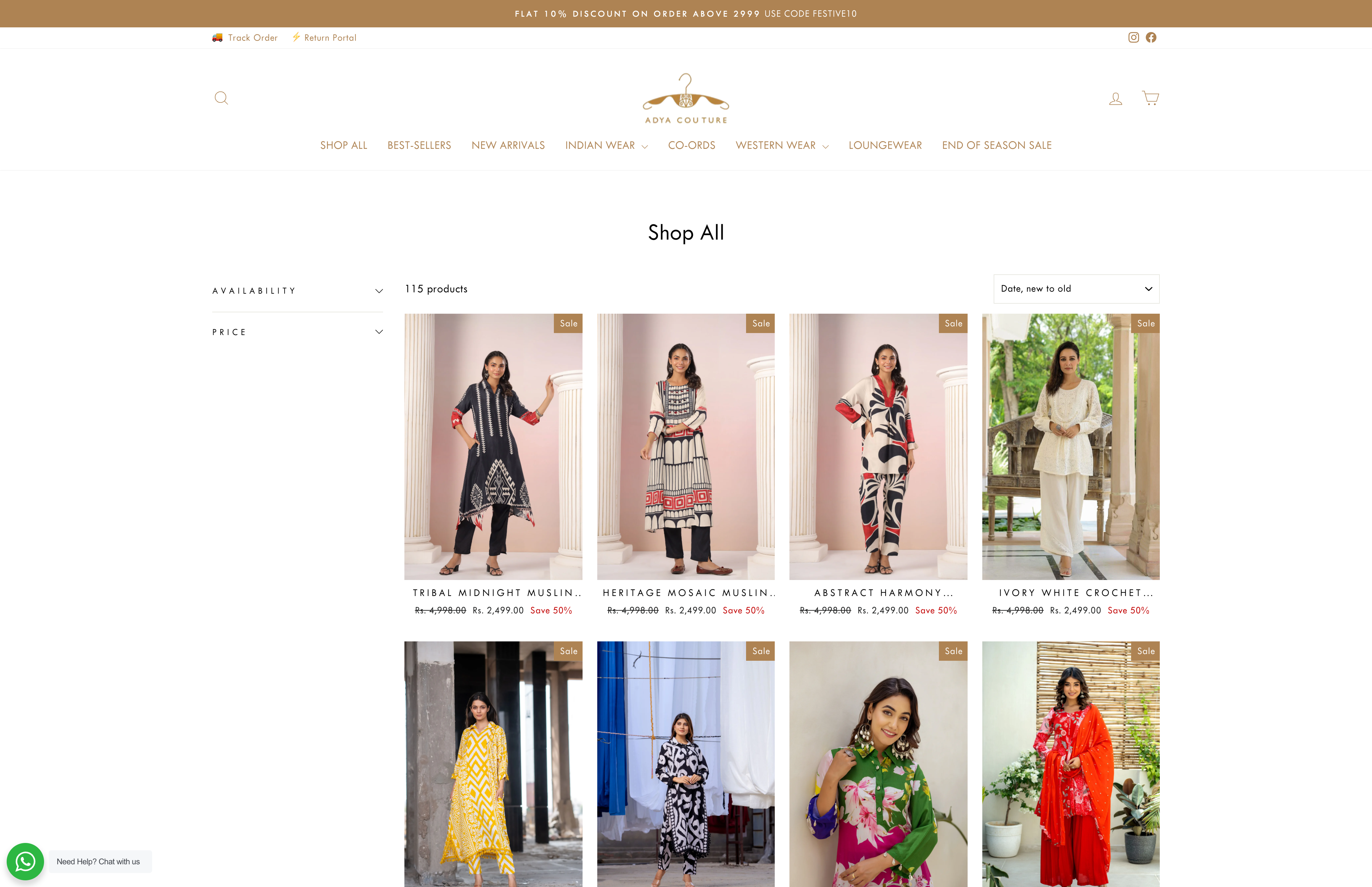 Adya Couture: Vibrant Designer Ethnic Wear for Modern Women