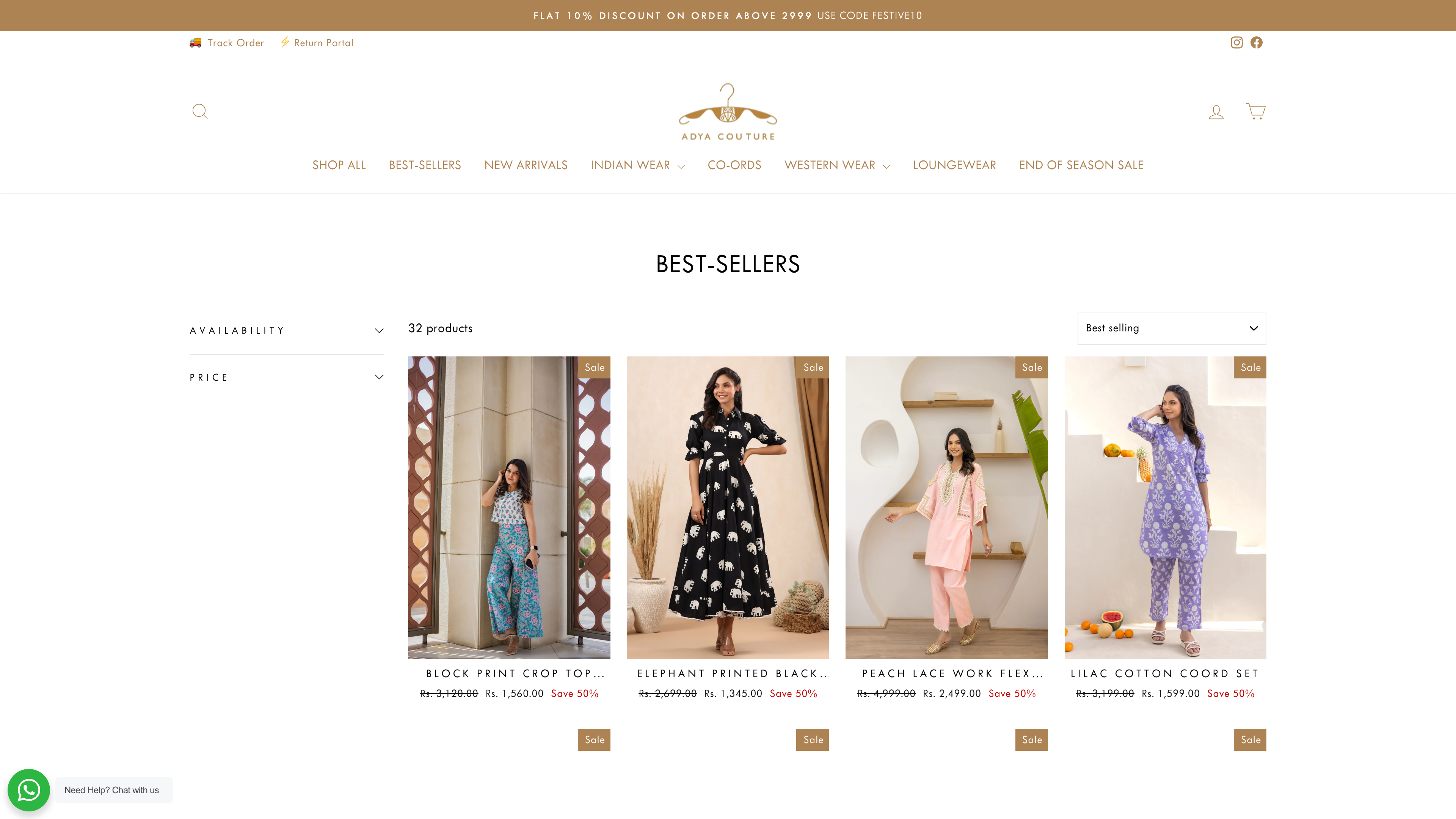 Adya Couture screenshot 2
