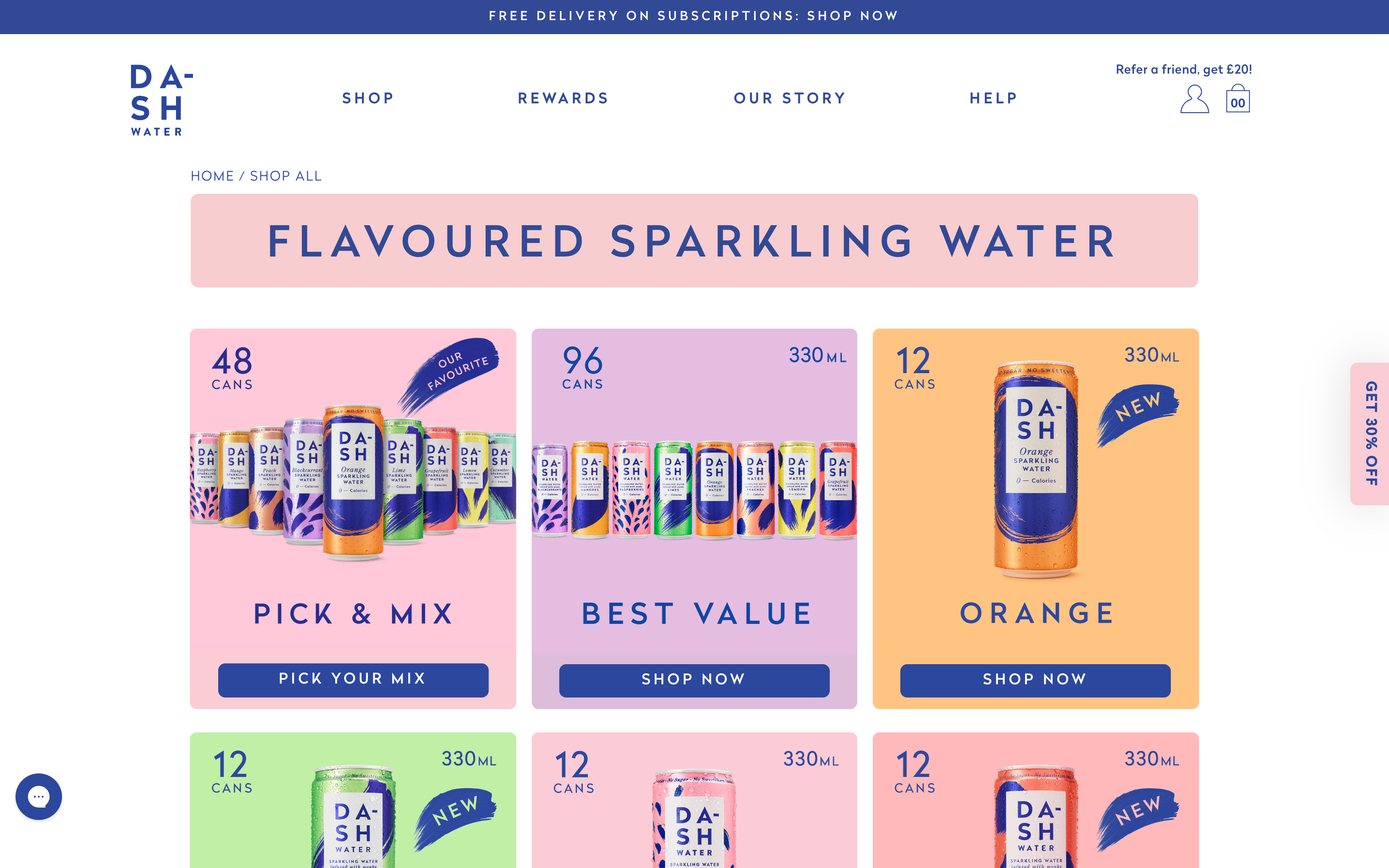 Dash Water screenshot