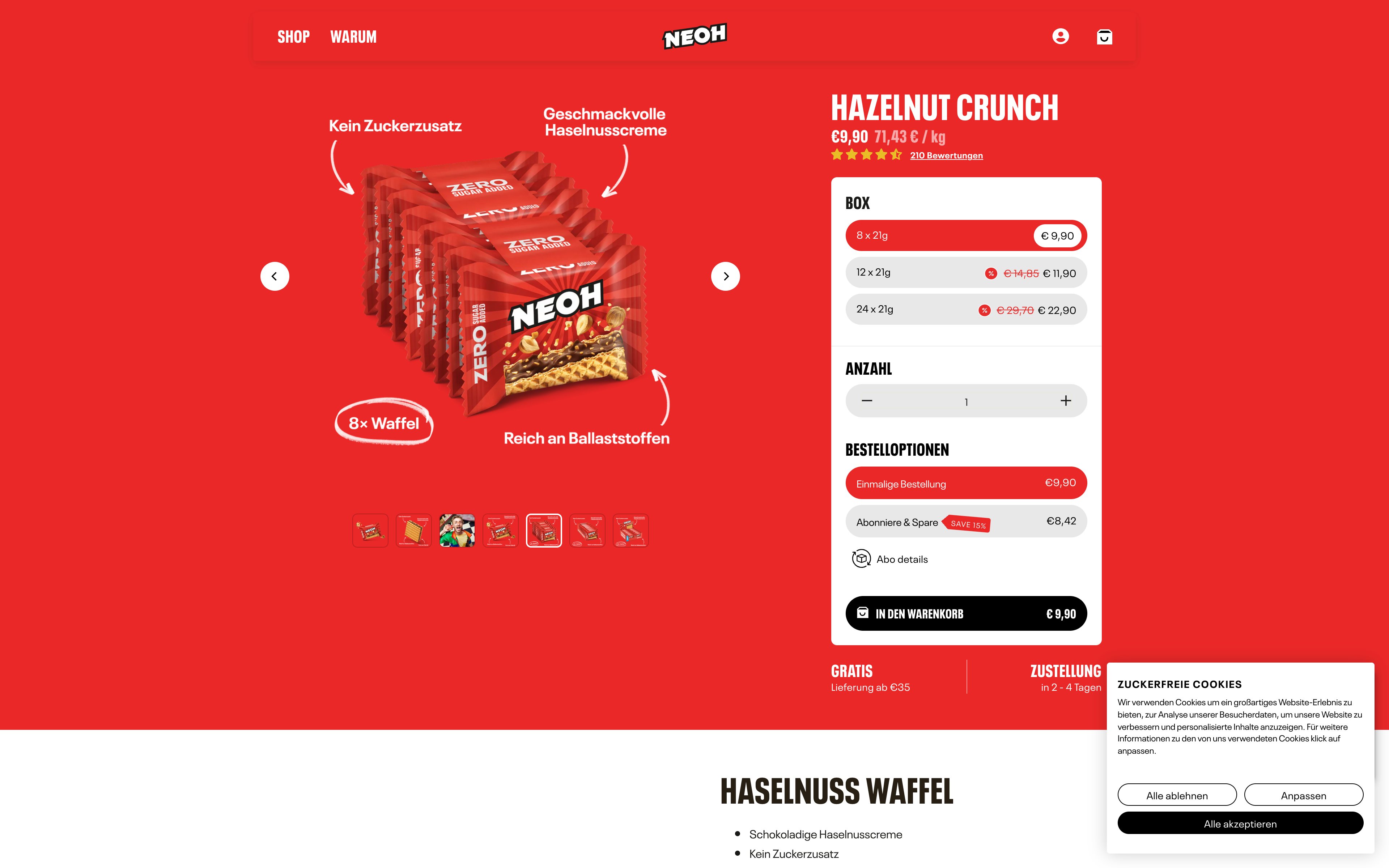 NEOH individuelles Design - Shopify Plus screenshot 3