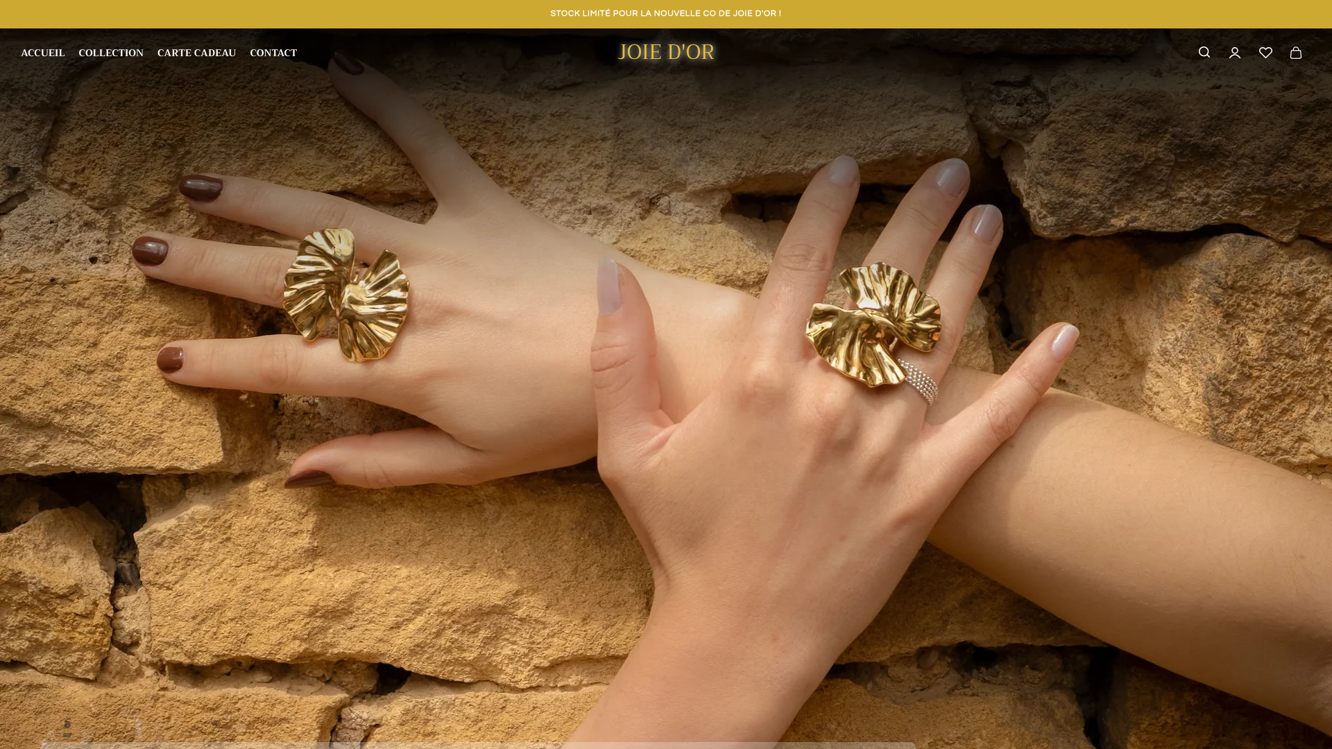 Joie d’Or by Perrine — l'éclat, la beauté et la force
