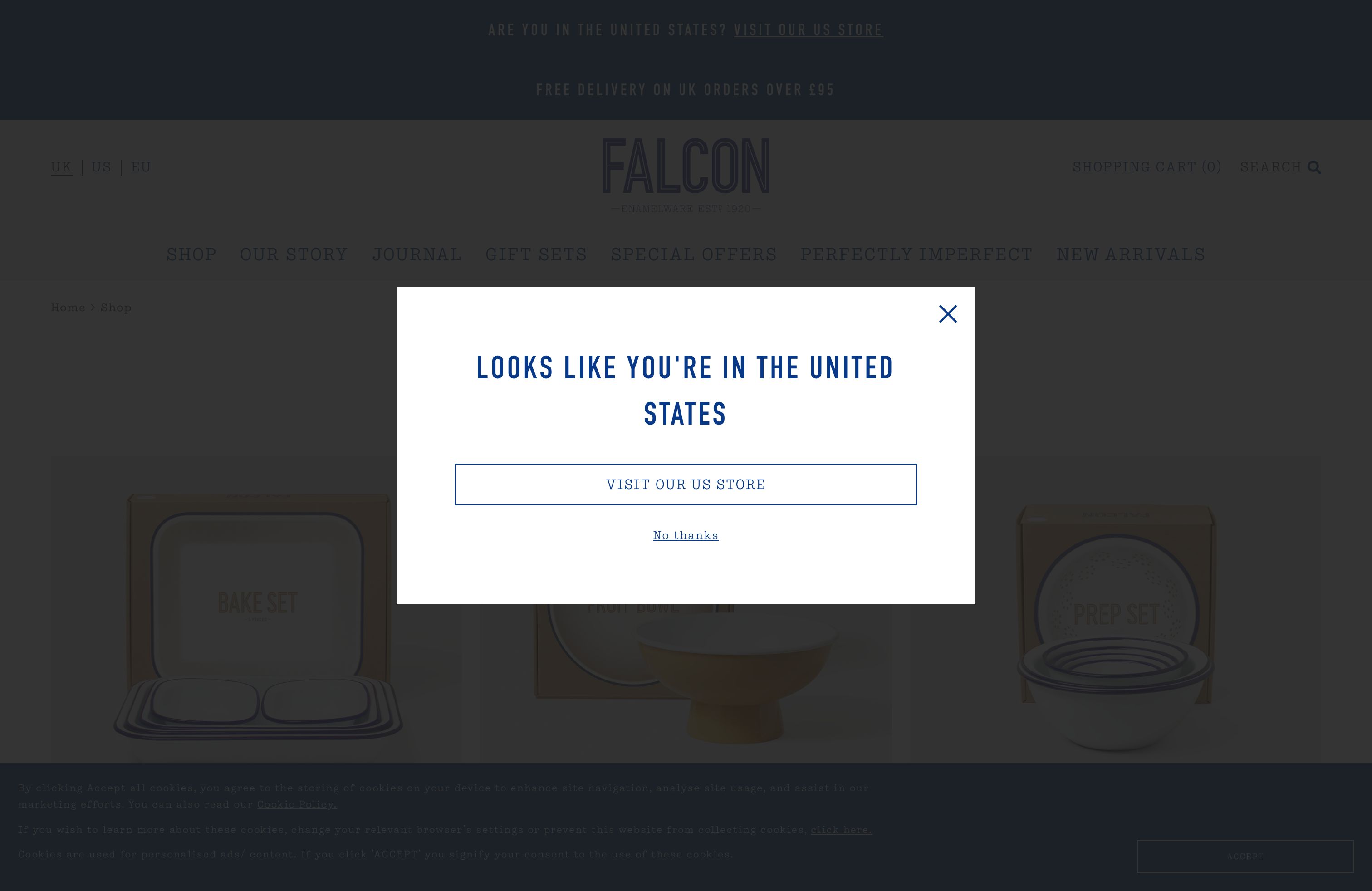 Falcon Enamelware screenshot 2