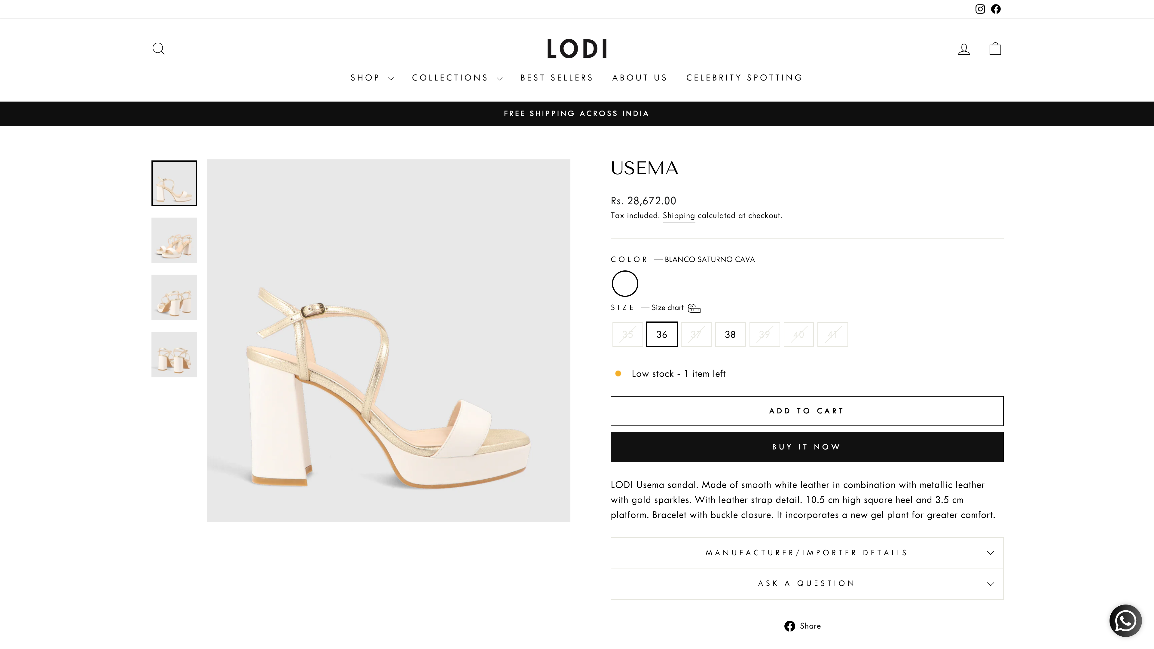 Lodi Shoes India screenshot 5