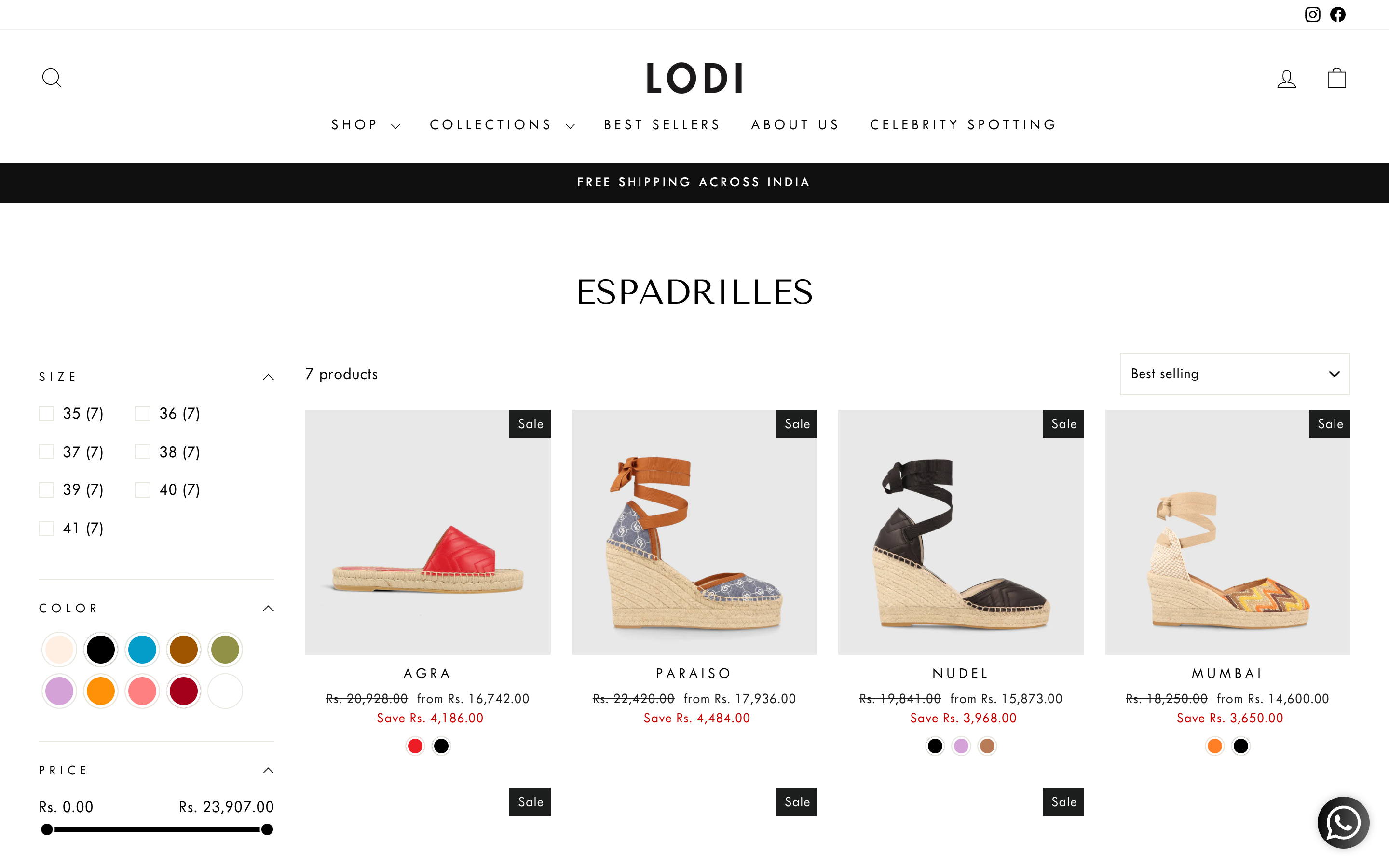 Lodi Shoes India screenshot 2