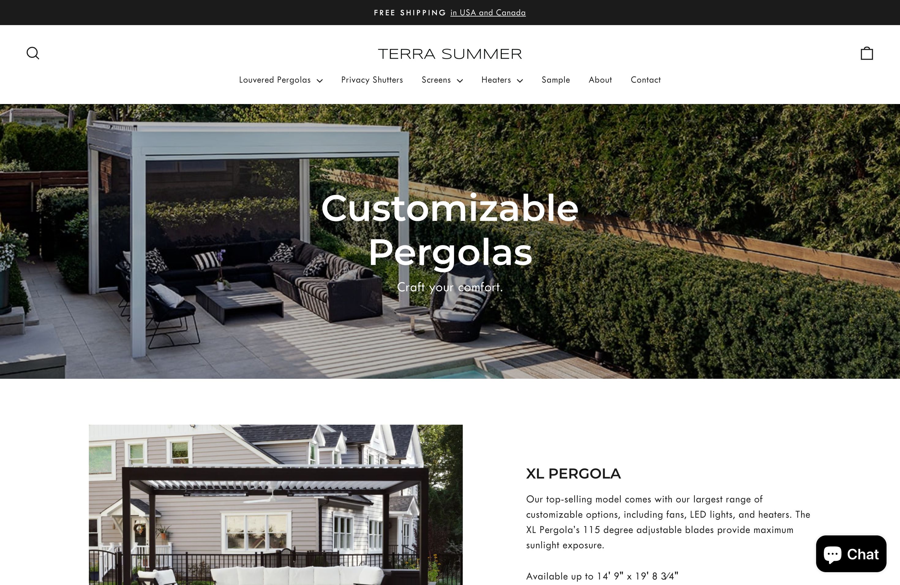 High-end site user experience for beautified backyards screenshot 3